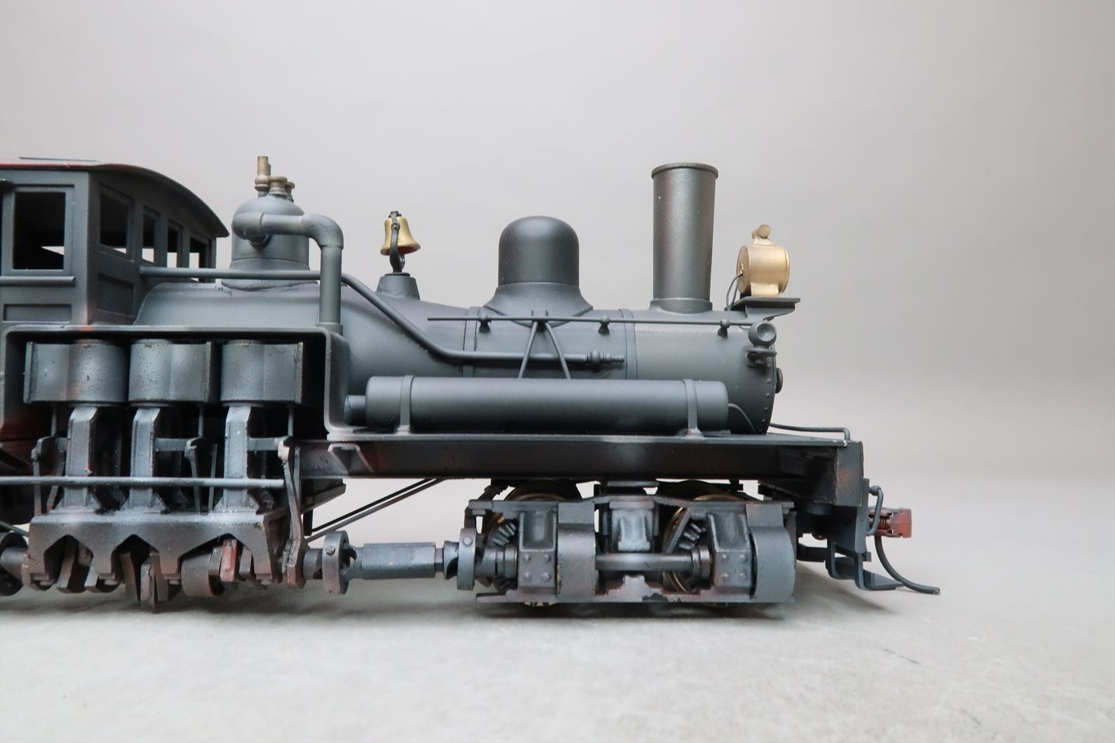 O Brass Model - Max Gray - Muir Woods 2 Truck Shay - Custom + Weathered ...