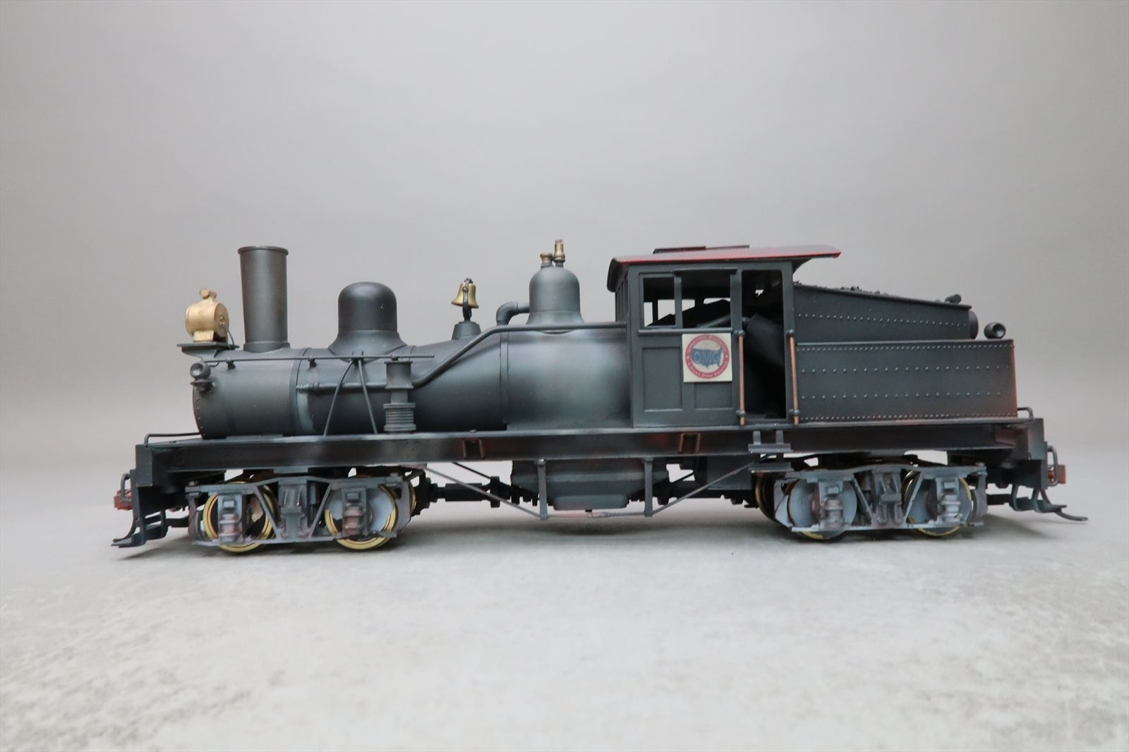 O Brass Model - Max Gray - Muir Woods 2 Truck Shay - Custom + Weathered ...
