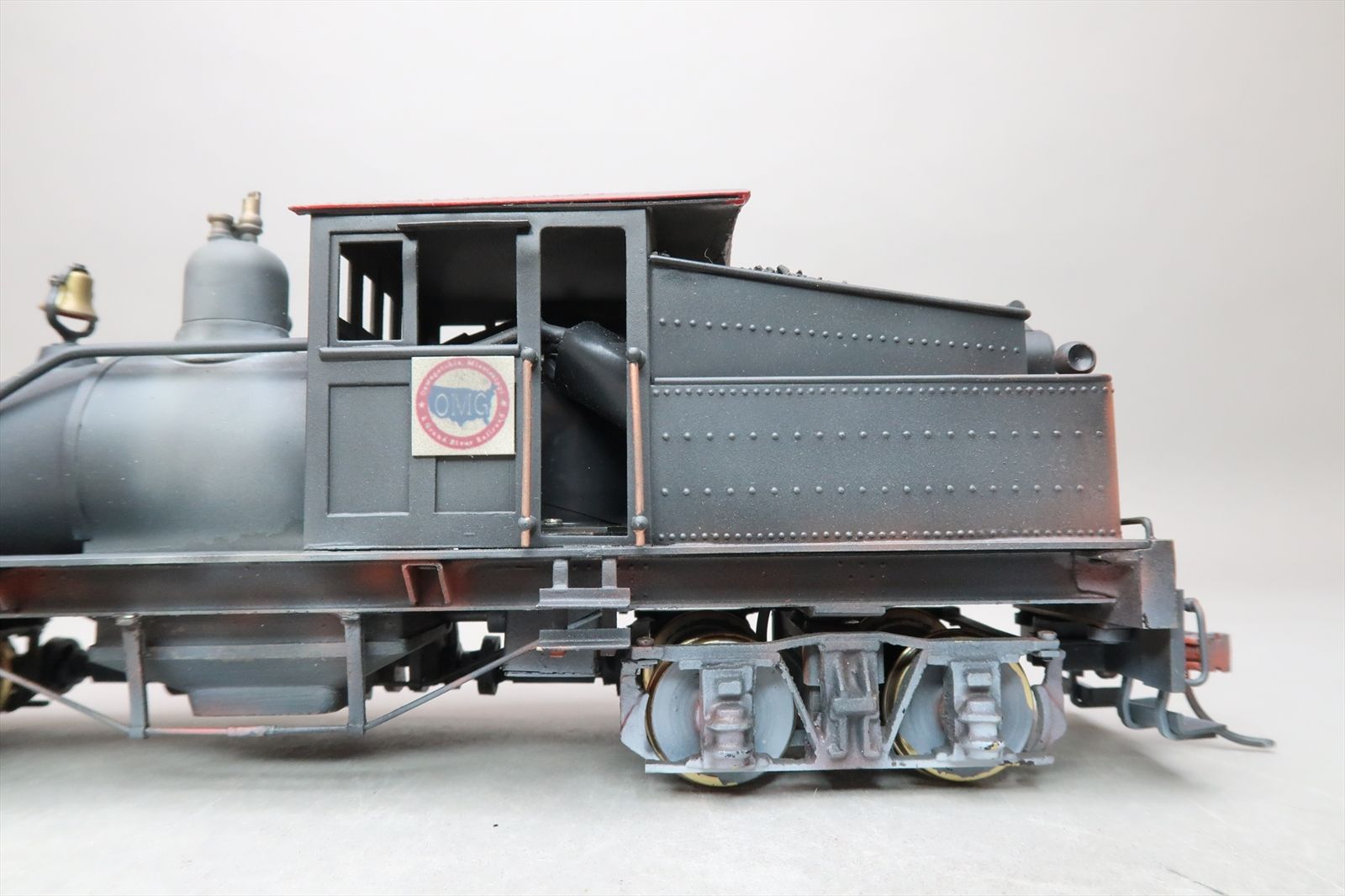 O Brass Model - Max Gray - Muir Woods 2 Truck Shay - Custom + Weathered ...