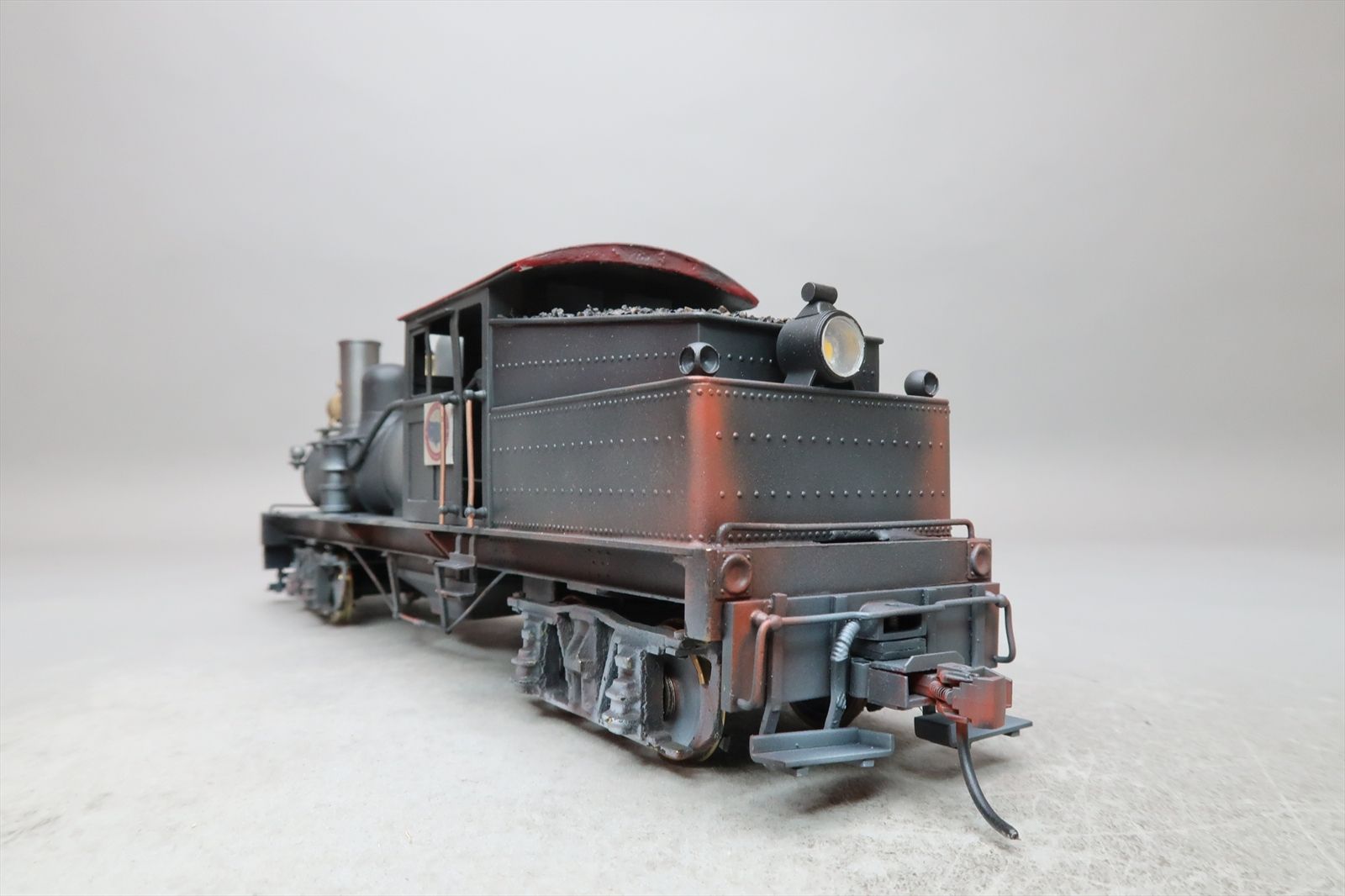 O Brass Model - Max Gray - Muir Woods 2 Truck Shay - Custom + Weathered ...