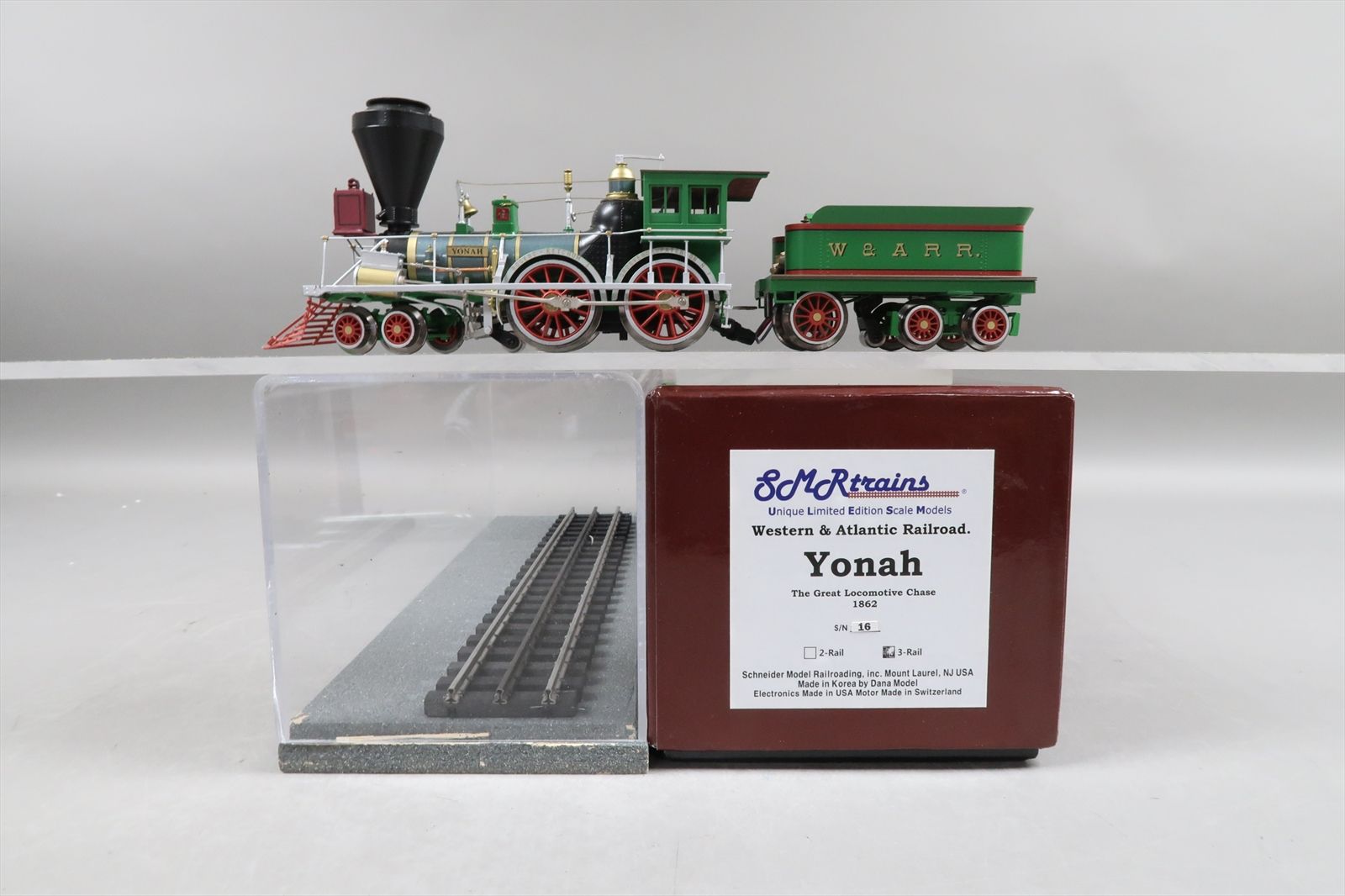 O Brass Model 3-Rail - SMR W&A Western & Atlantic 4-4-0 1862 Era Great ...
