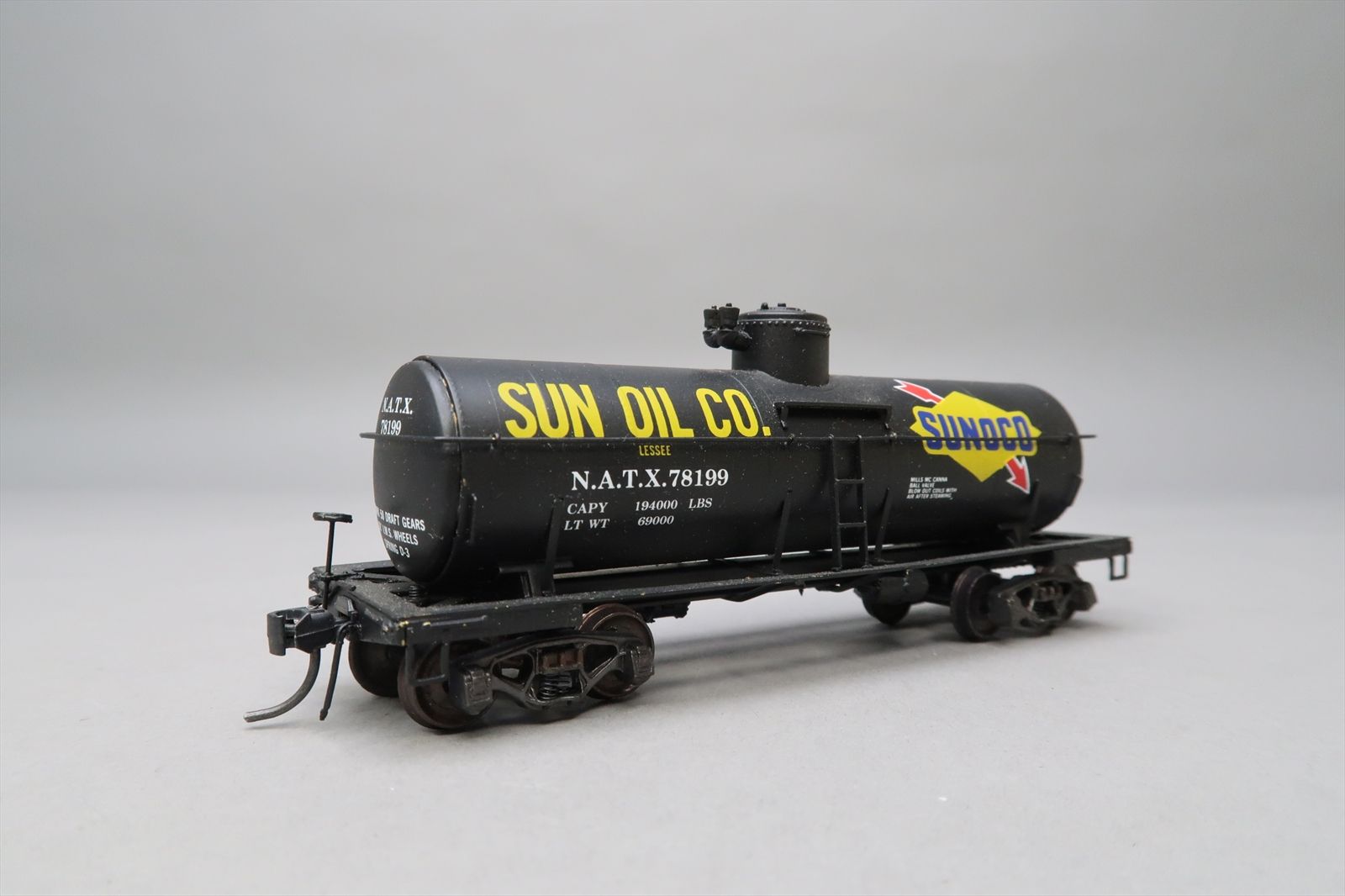 HO Brass Model - Sunset PRR Pennsylvania as NATX Sun Oil TM8 Tank Car ...