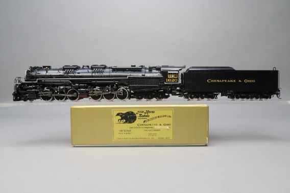 LUMBERT CHESAPEAKE &OHIO C-15A 0-8-0 完成品 HO Brass Lambert C&O - Chesapeake & Ohio C-15a 0-8-0 Custom