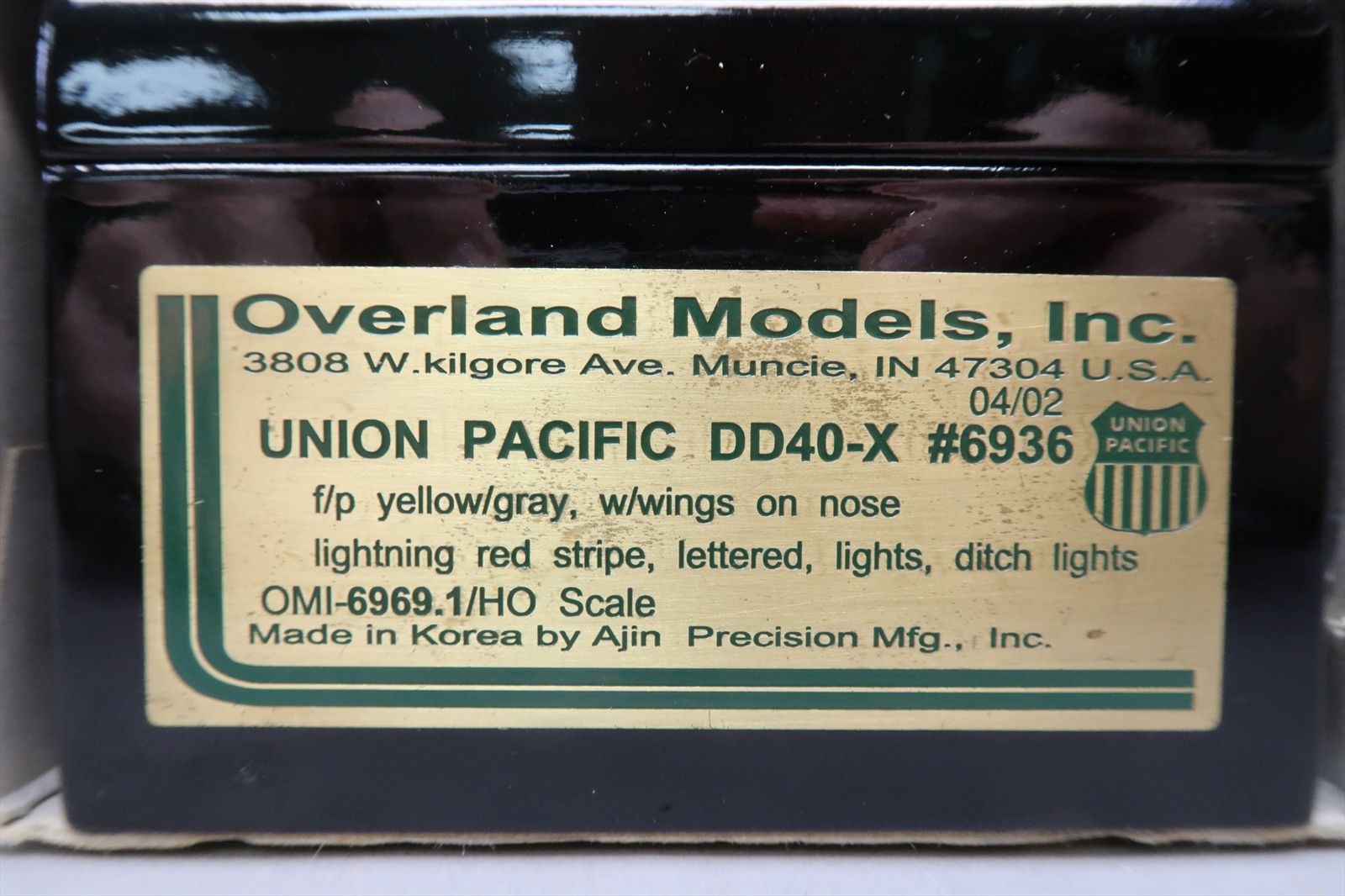 HO Brass Model - OMI 6969.1 UP Union Pacific DD40-X Wings on Nose #6936 ...
