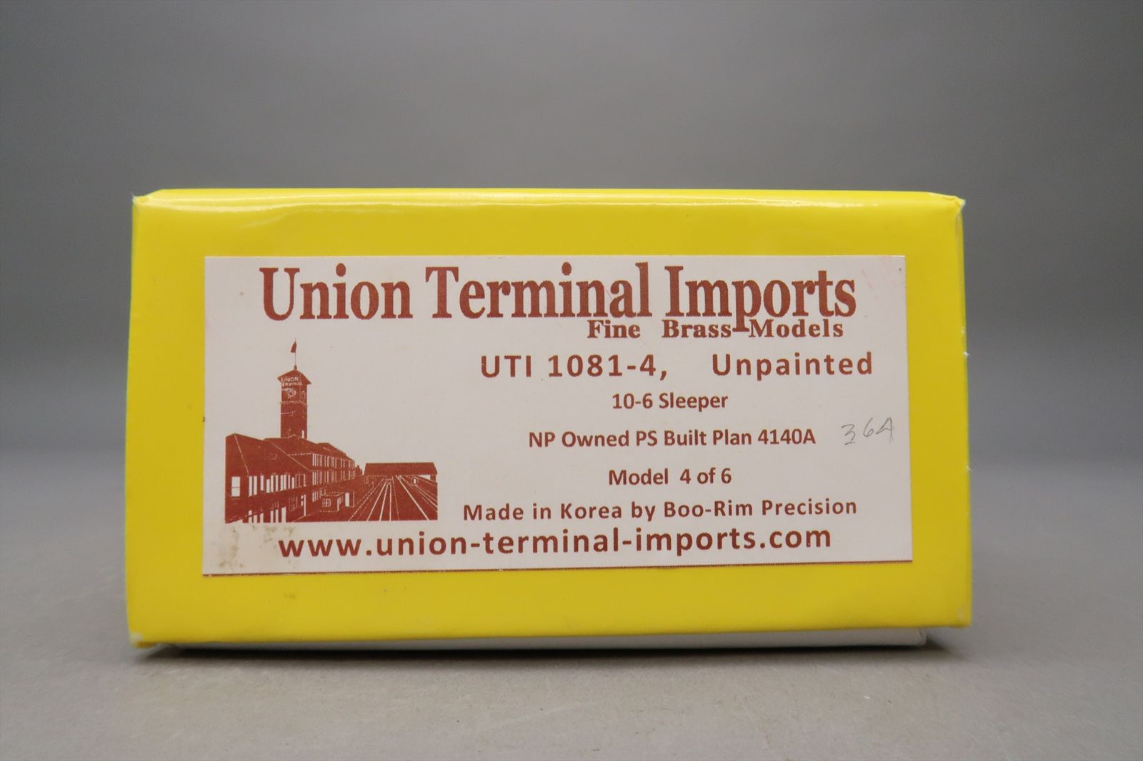 HO Brass Model - UTI 1081-4 NP Northern Pacific Owned SP Southern ...
