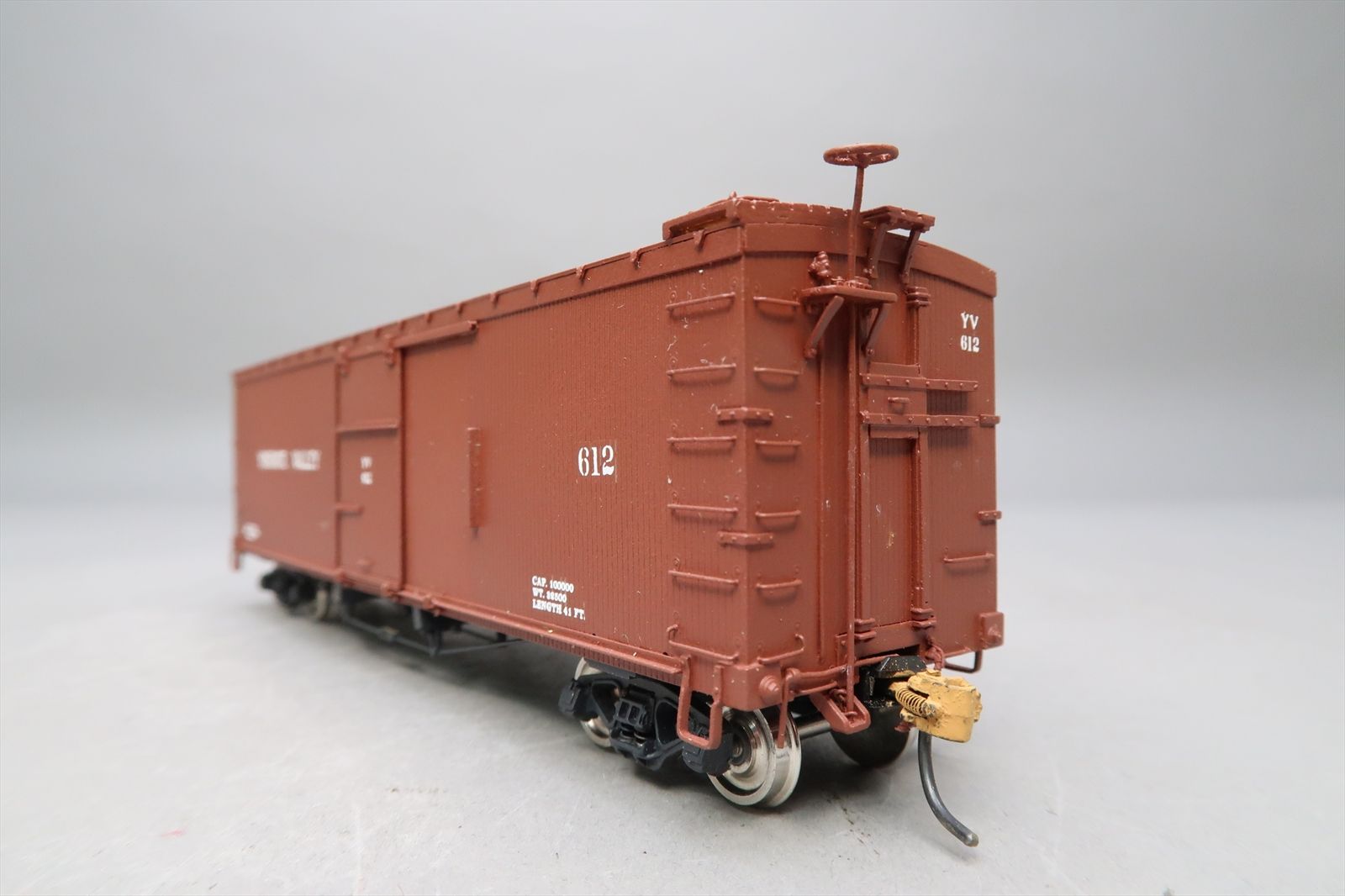 HO Brass Model - W&R NP as YV Yosemite Valley Truss Rod Boxcar Box Car ...