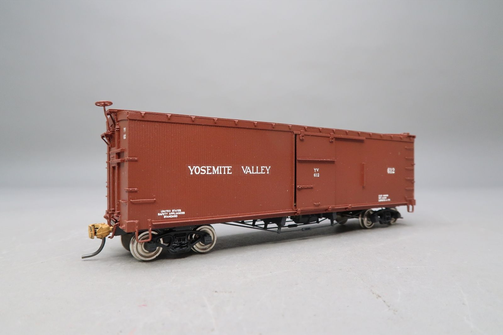 HO Brass Model - W&R NP as YV Yosemite Valley Truss Rod Boxcar Box Car ...