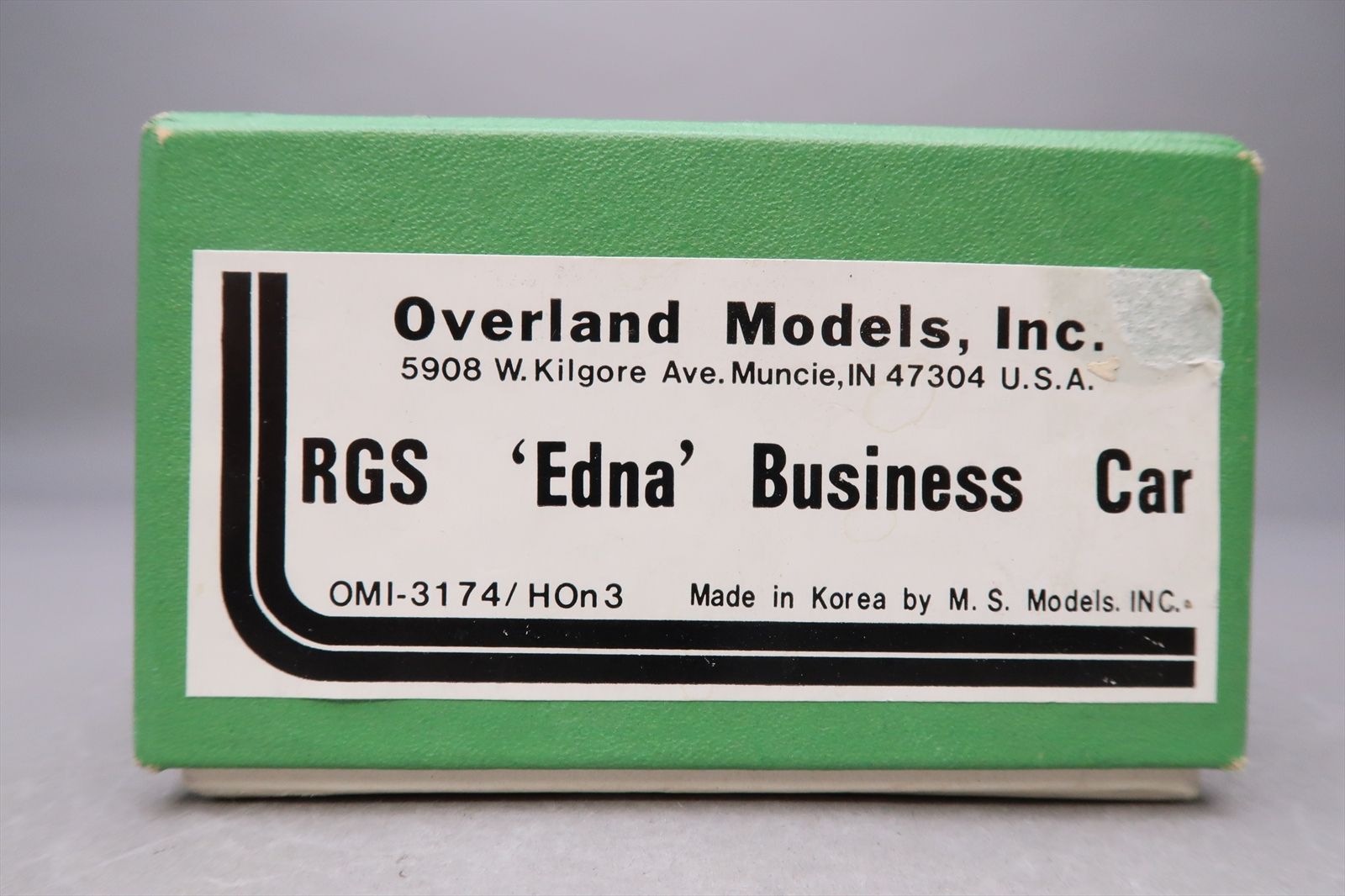 HOn3 Brass Model - OMI 3174 RGS Rio Grande Southern Business Car Edna # ...
