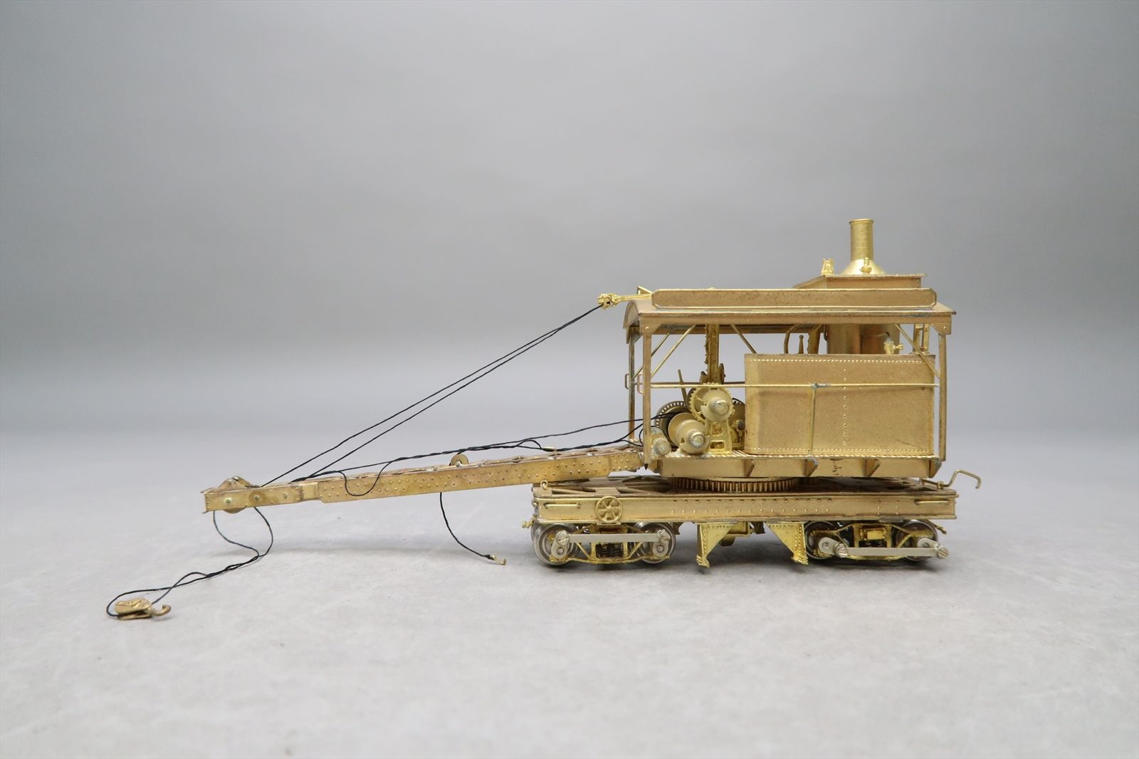 HO / HOn3 Brass Model - OMI 1332 A.H. Log Loader w/ Base - Unpainted ...