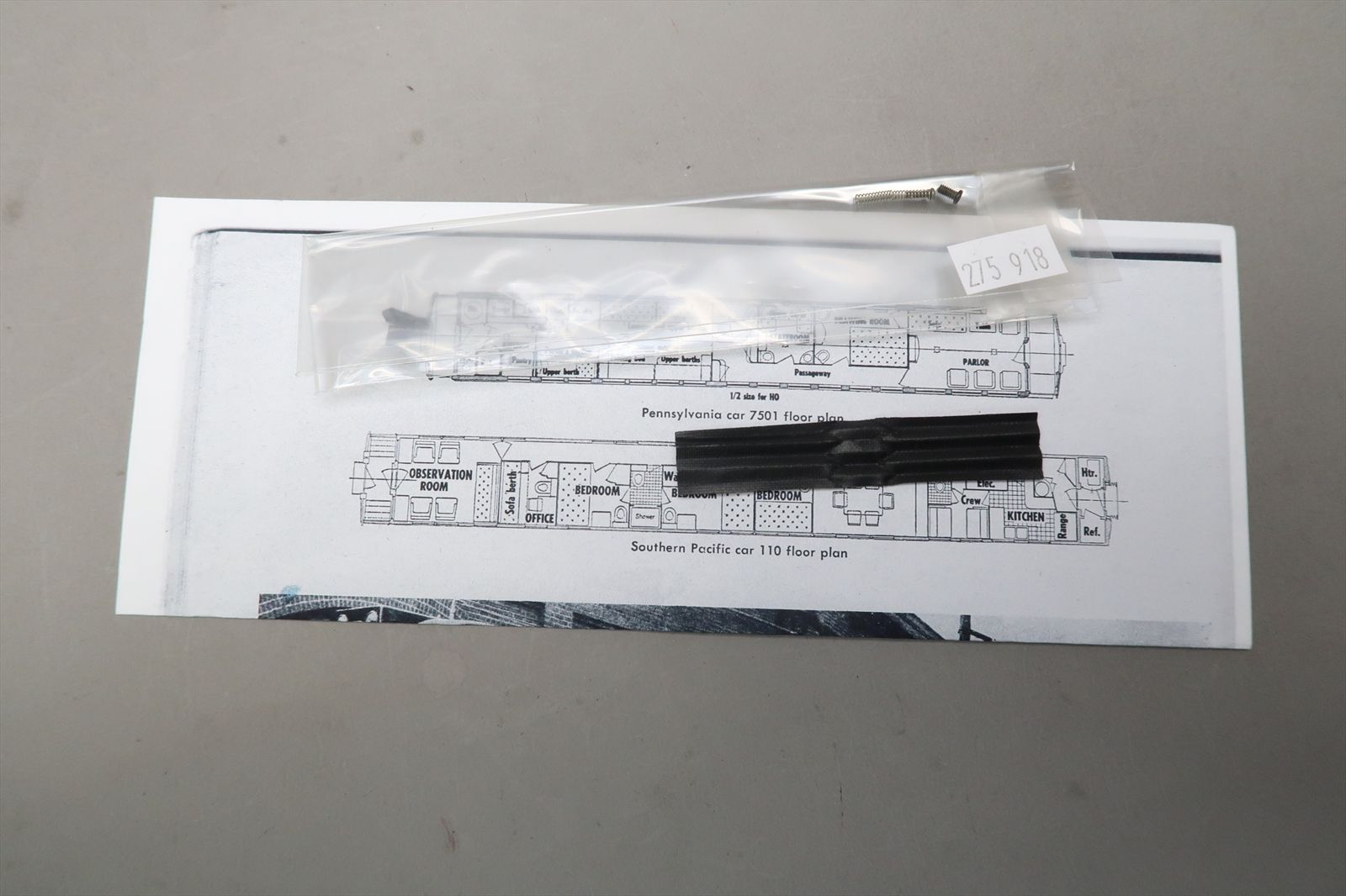 HO Brass Model - PSC 16294 SP Southern Pacific Business Car Los Angeles ...