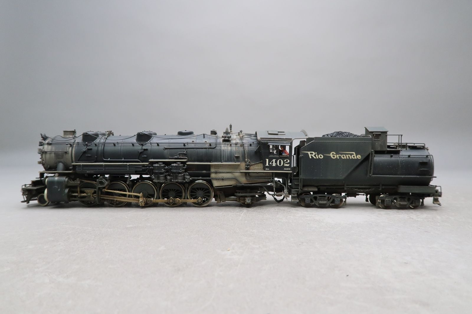 HO Brass Model - PFM D&RGW Rio Grande 2-10-2 Early Version #1402 - Pro ...