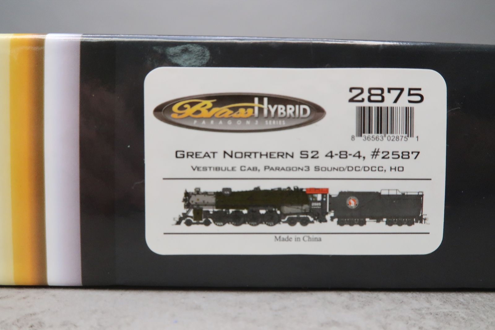 HO Brass Hybrid Model - BLI 2875 GN Great Northern S2 4-8-4 Vestibule ...