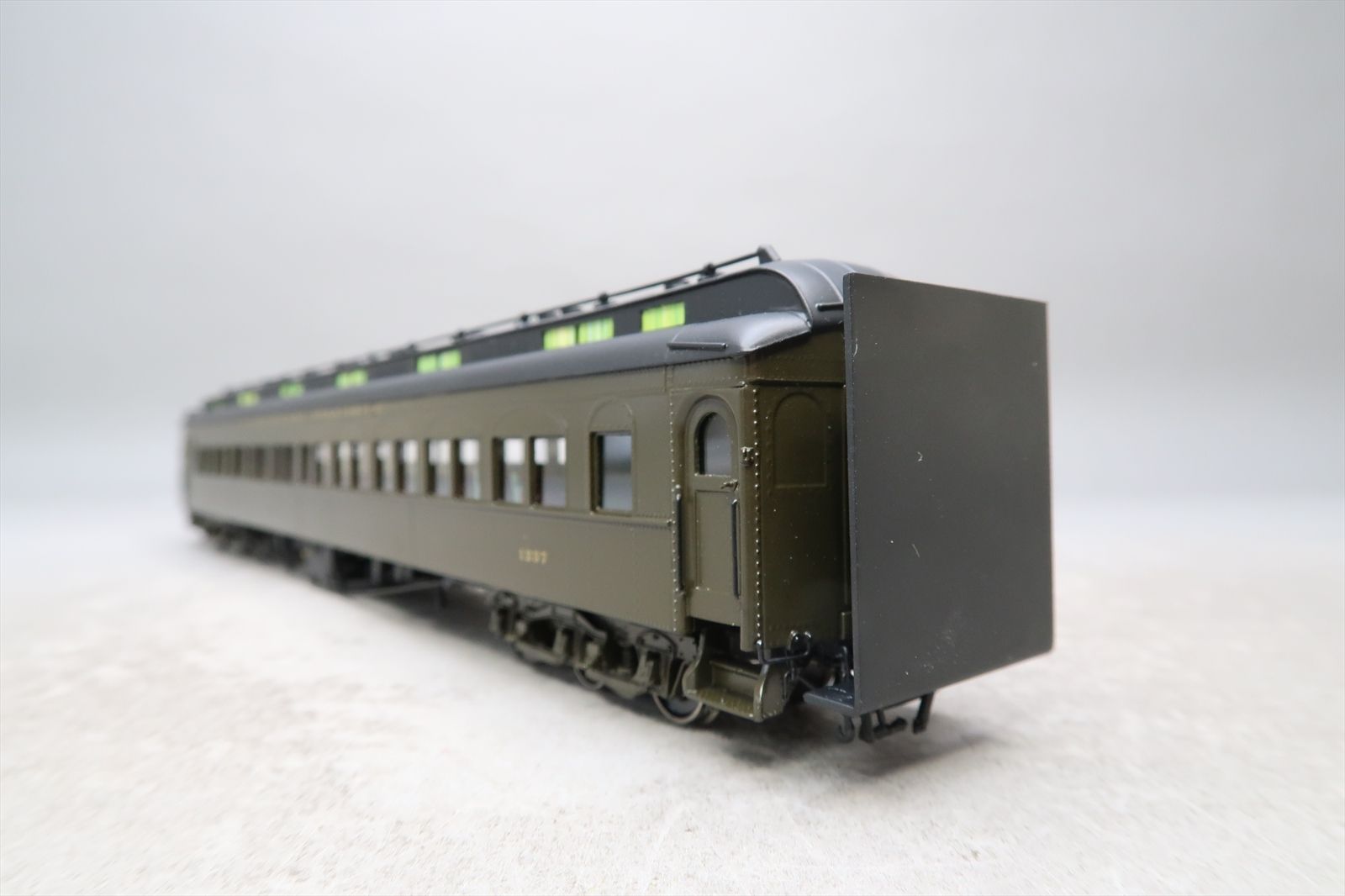 HO Brass Model - W&R NP Northern Pacific Coach Pullman Green #1237 - F ...