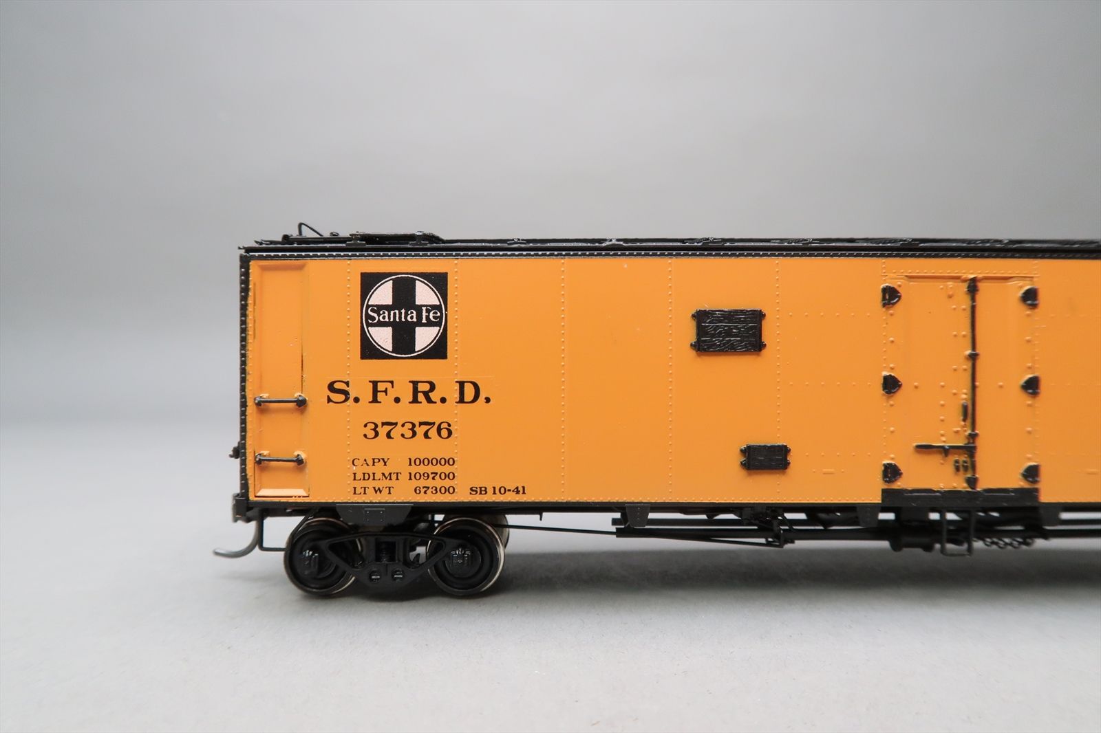 HO Brass Model - OMI 3283 AT&SF SFRD Santa Fe RR-30 50' Ice Bunker ...