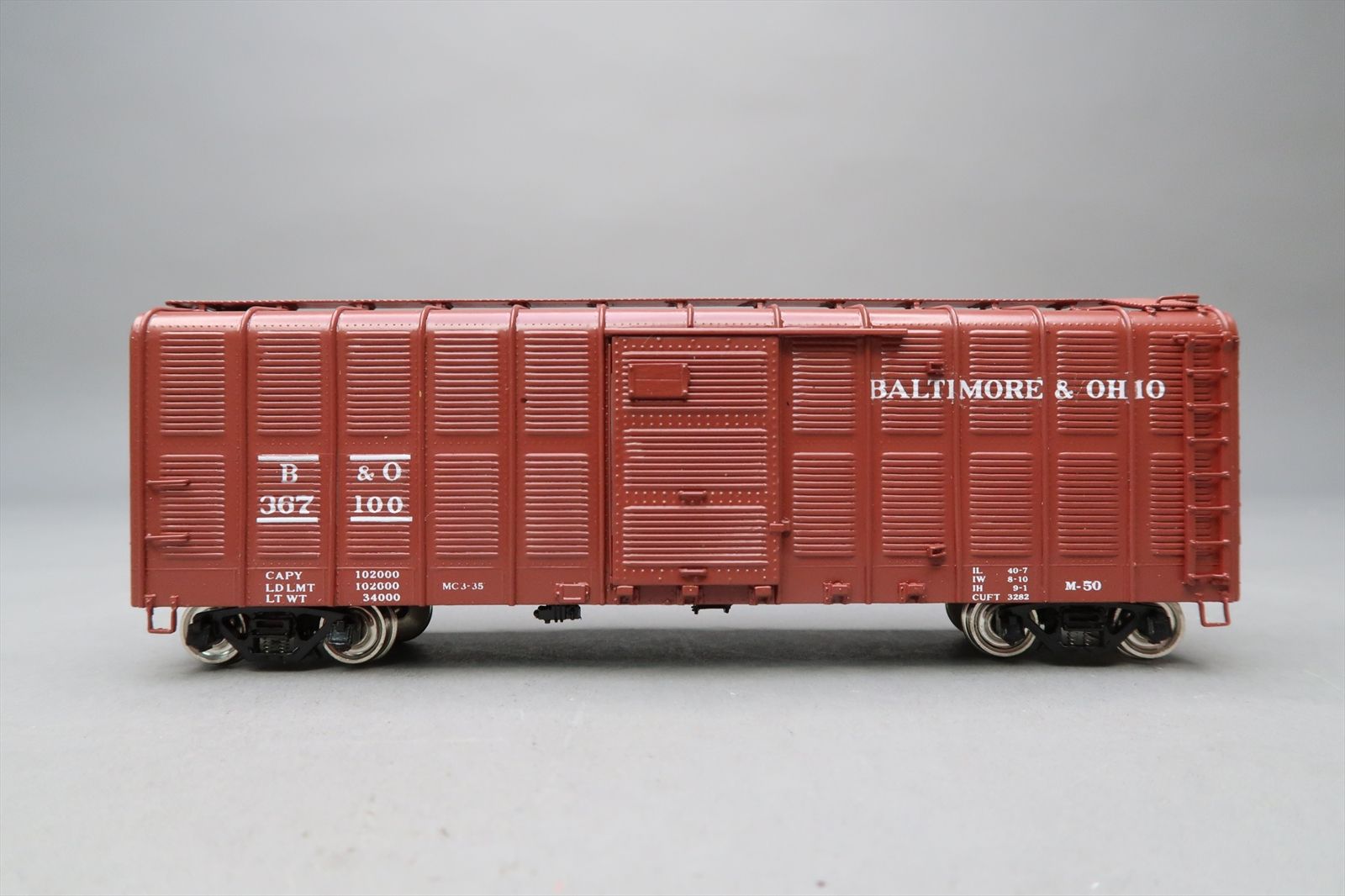 HO Brass Model - PSC 15746-1 B&O Baltimore & Ohio M-50 Corrugated ...