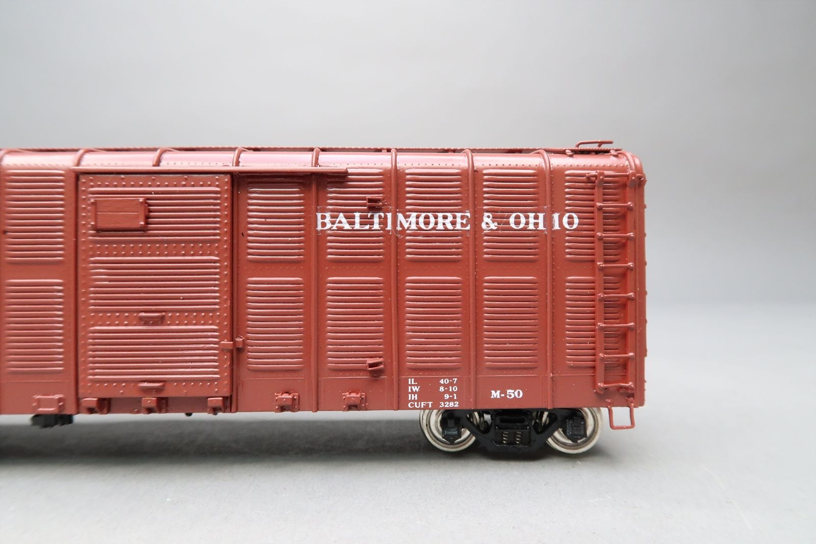 HO Brass Model - PSC 15746-1 B&O Baltimore & Ohio M-50 Corrugated ...