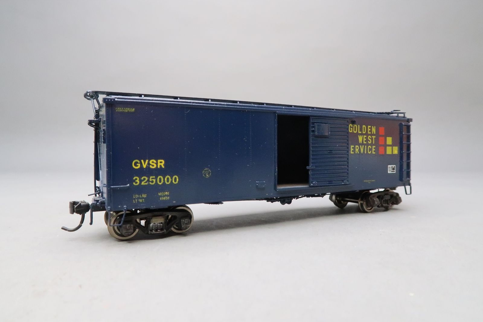 HO Brass Model - PSC 16528 B&O as GVSR Golden West Service M-27c Boxcar ...