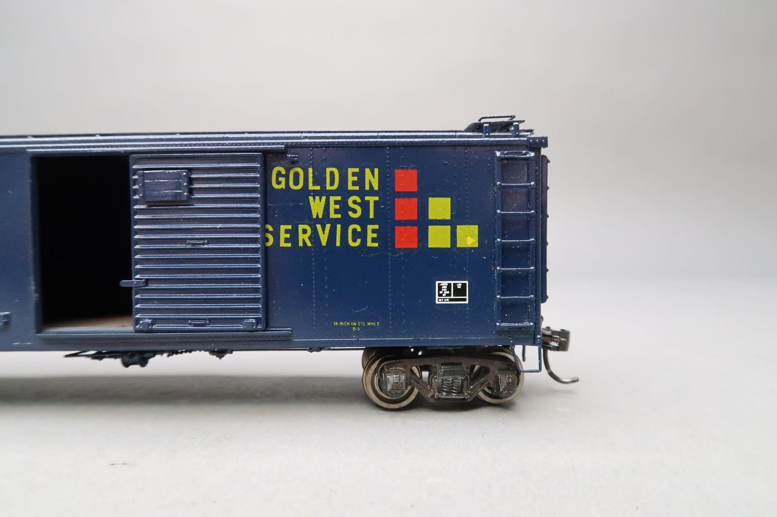 HO Brass Model - PSC 16528 B&O as GVSR Golden West Service M-27c Boxcar ...
