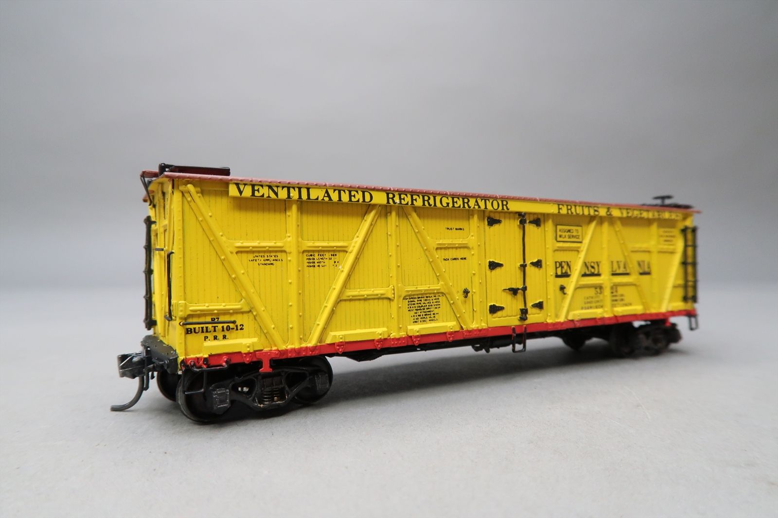 HO Brass Model - PSC 15700-1 PRR Pennsylvania Composite Reefer Class R ...