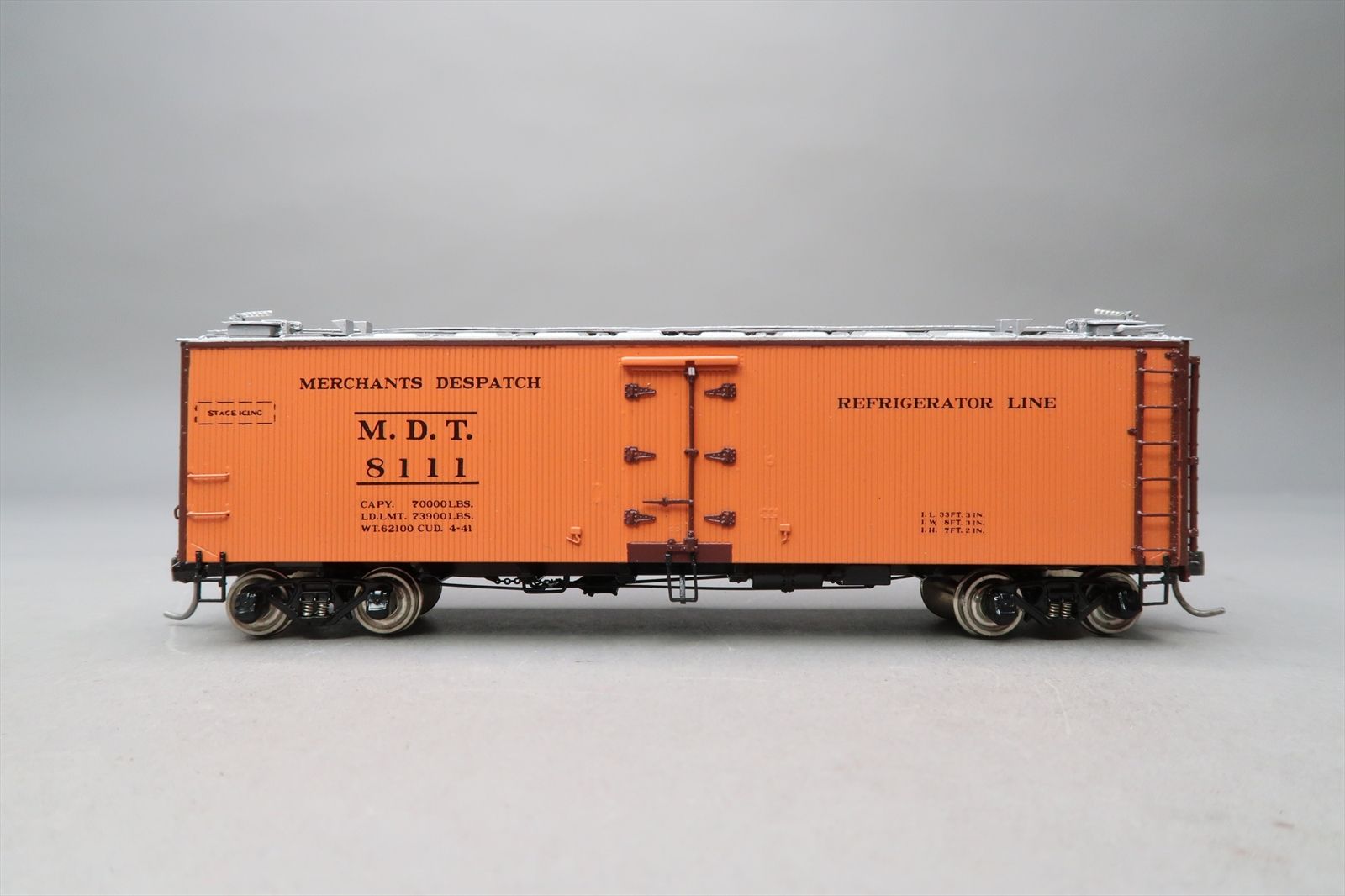 HO Brass Model - OMI 3249.1 MDT Merchants Despatch Composite Reefer ...