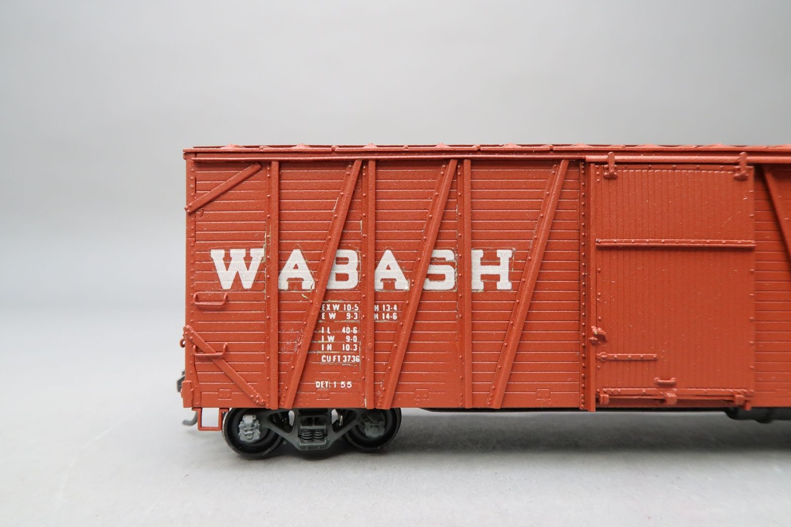 HO Brass Model - OMI 3267 WAB Wabash Auto Boxcar #76060 - Custom - 1992 ...