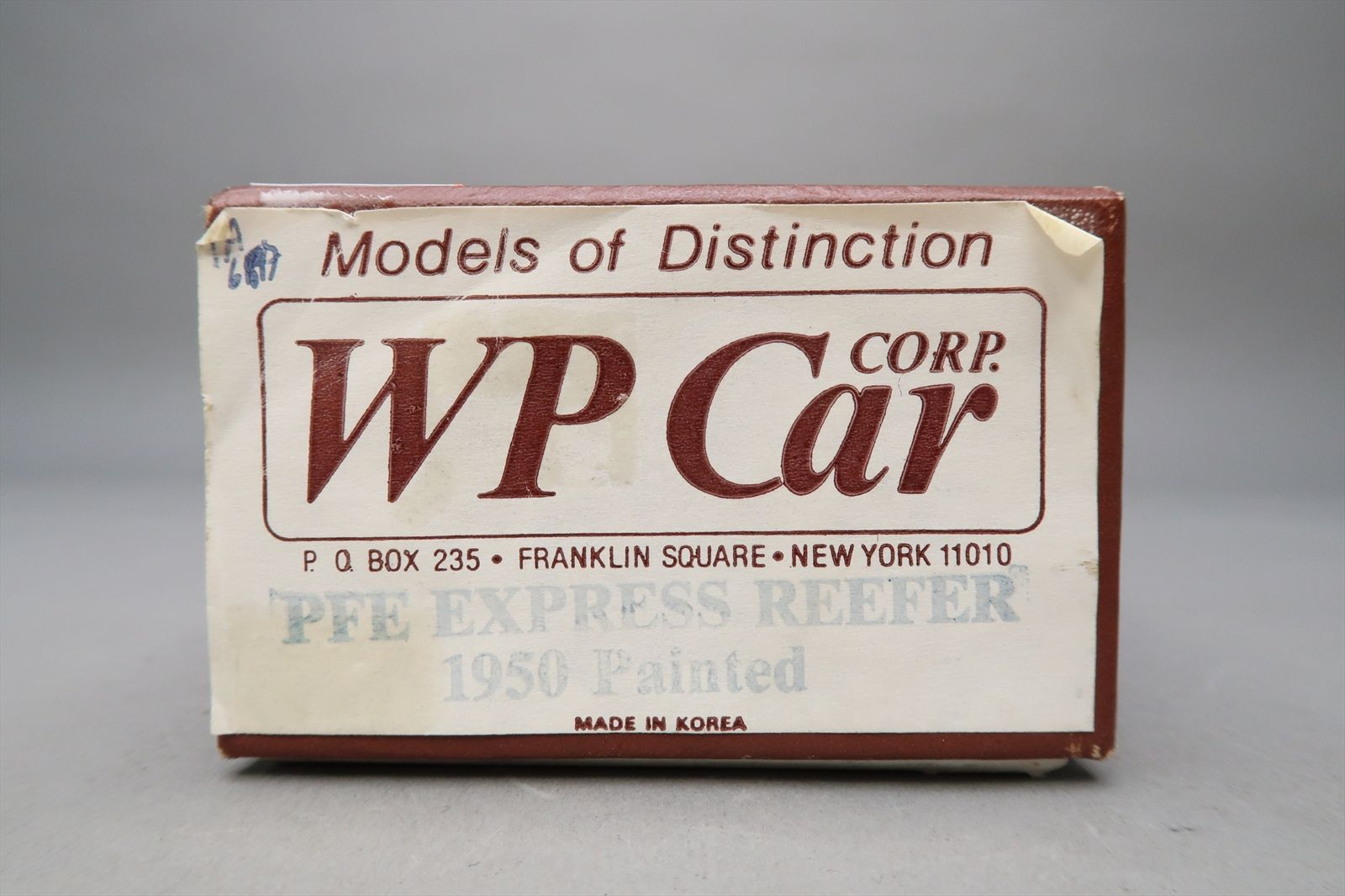 HO Brass Model - WPCC WP Car Corp. PFE Pacific Fruit Express Reefer ...