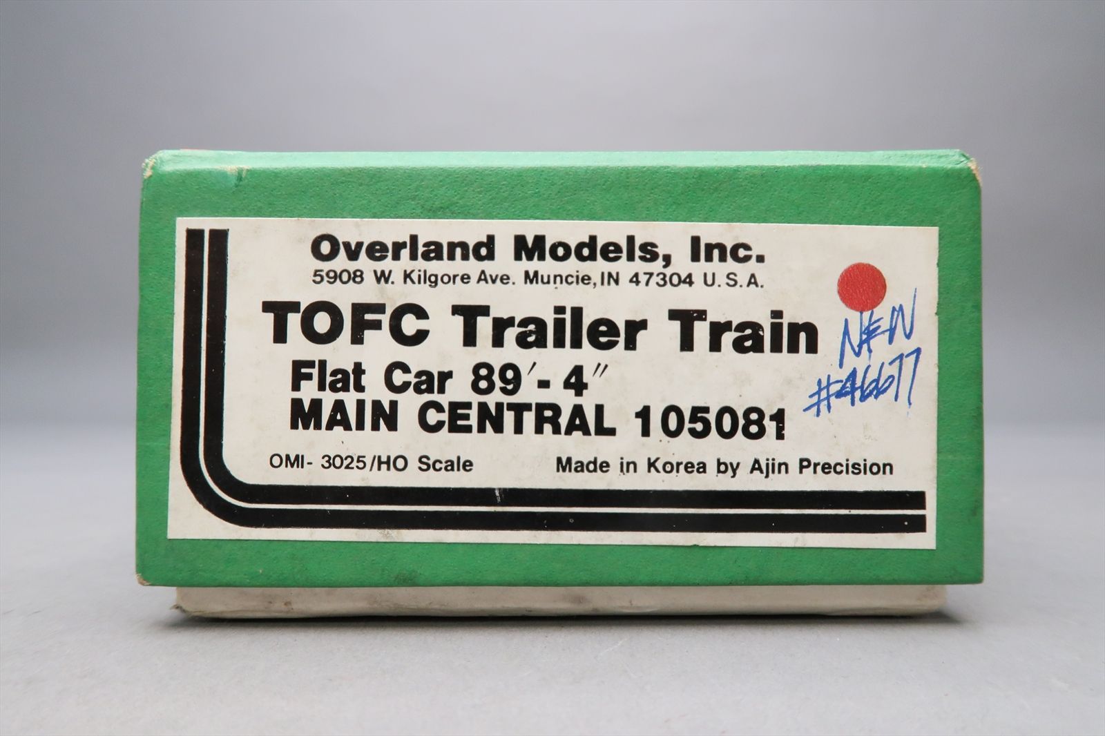 HO Brass Model - OMI 3025 MEC as N&W Norfolk & Western TOFC Trailer ...