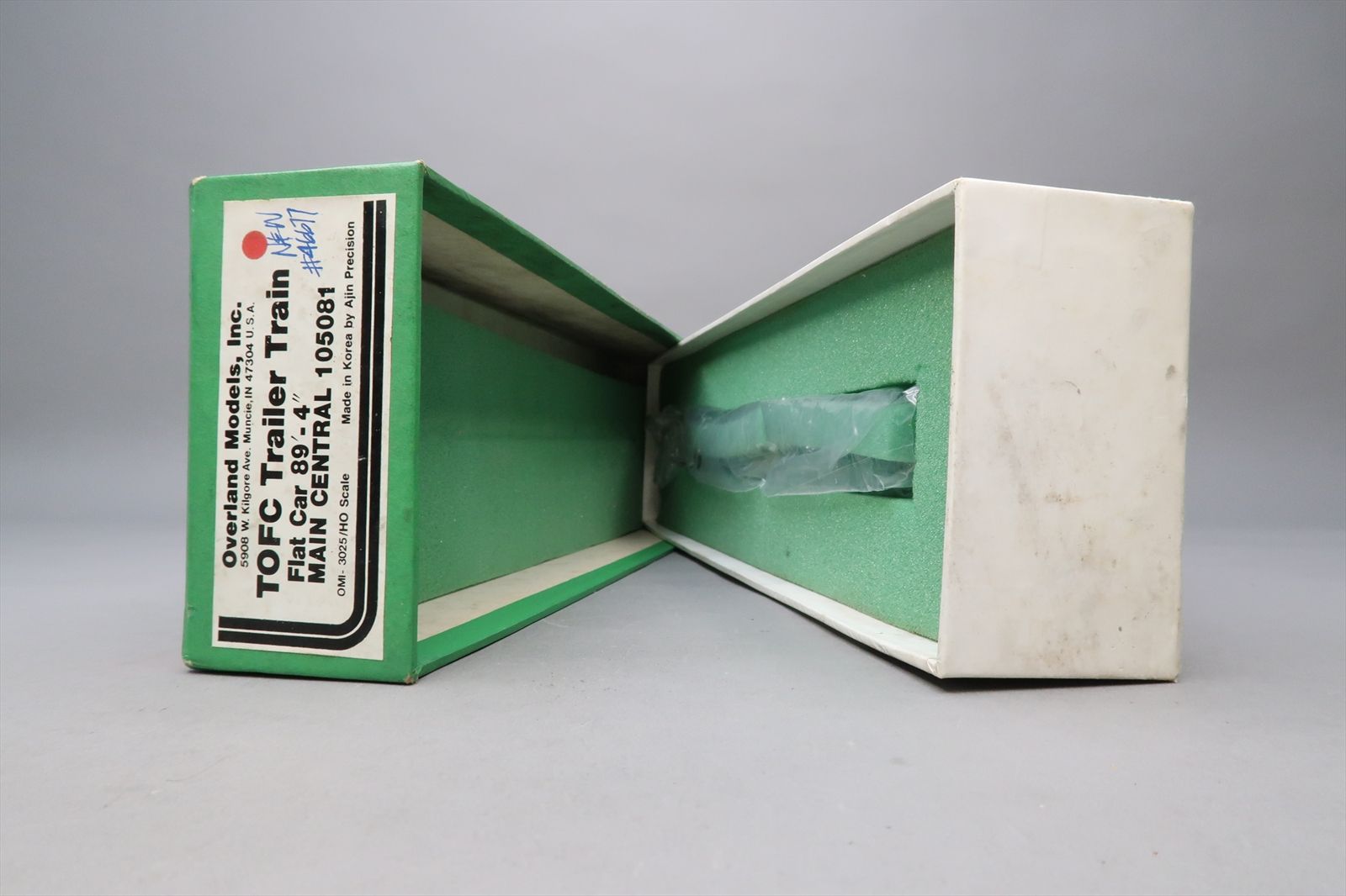 HO Brass Model - OMI 3025 MEC as N&W Norfolk & Western TOFC Trailer ...