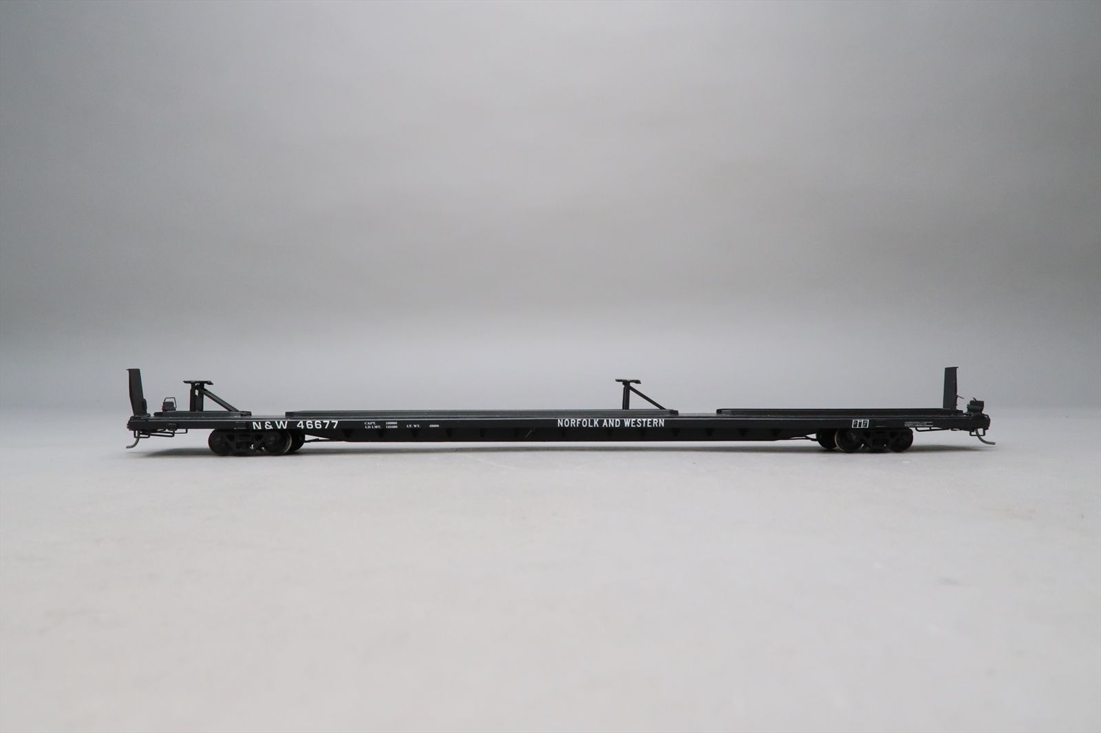 HO Brass Model - OMI 3025 MEC as N&W Norfolk & Western TOFC Trailer ...