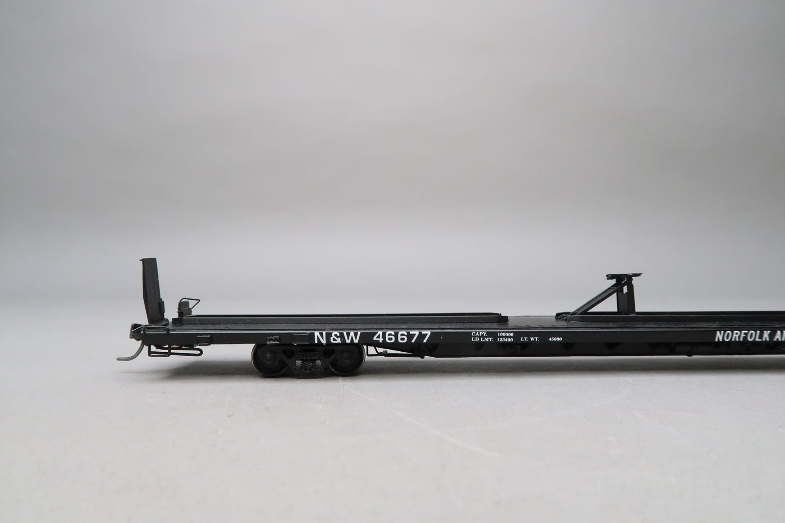 HO Brass Model - OMI 3025 MEC as N&W Norfolk & Western TOFC Trailer ...