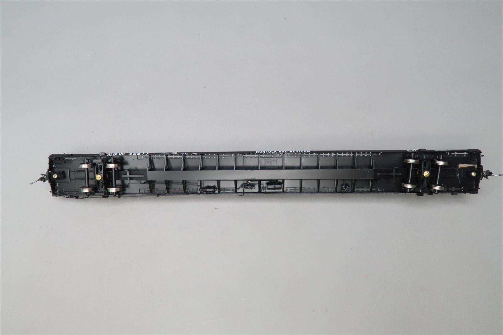 HO Brass Model - OMI 3025 MEC as N&W Norfolk & Western TOFC Trailer ...