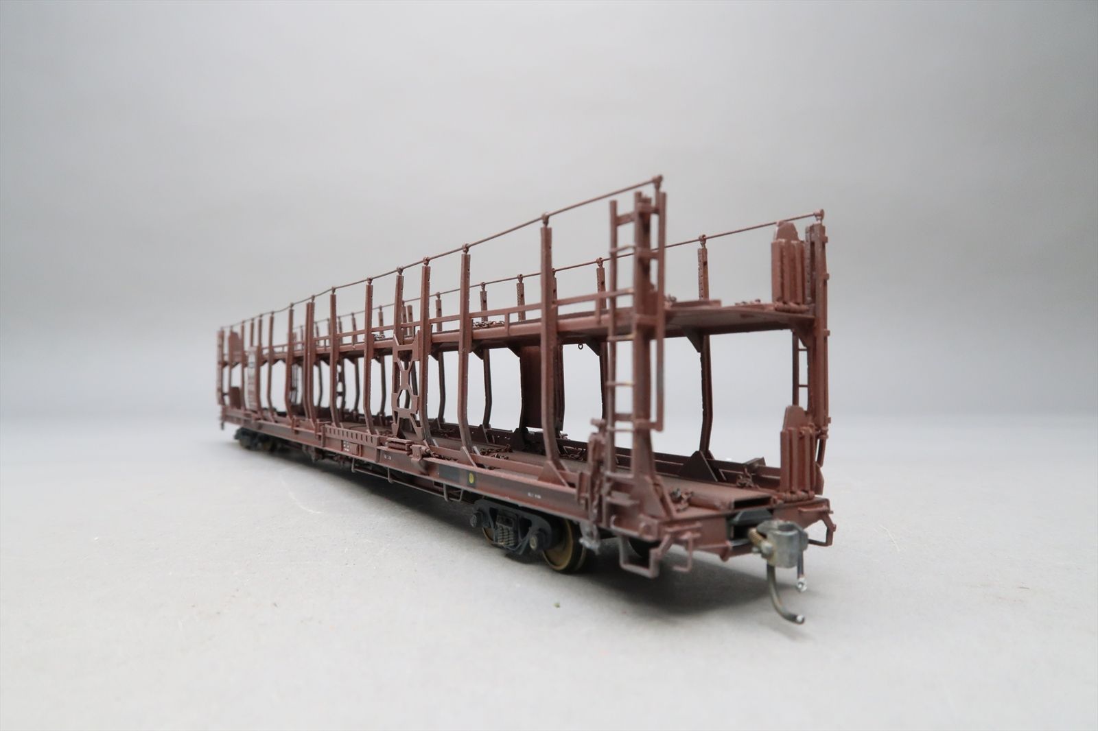 HO Brass Model - OMI 3125 AT&SF Santa Fe Bi-Level Open Auto Rack ...
