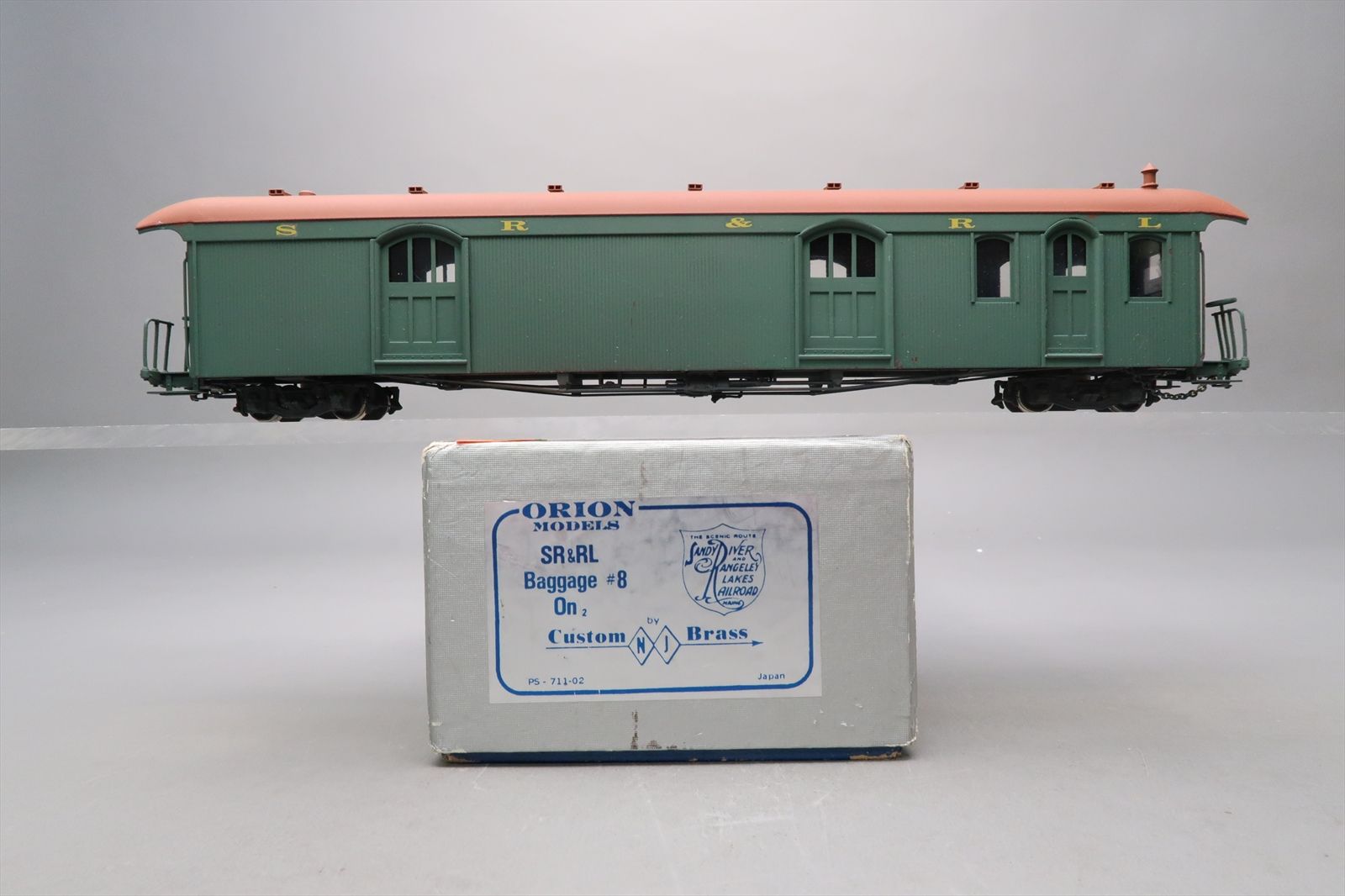 On2 Brass Model - NJCB PS-711-02 SR&RL Sandy River & Rangeley Lakes ...