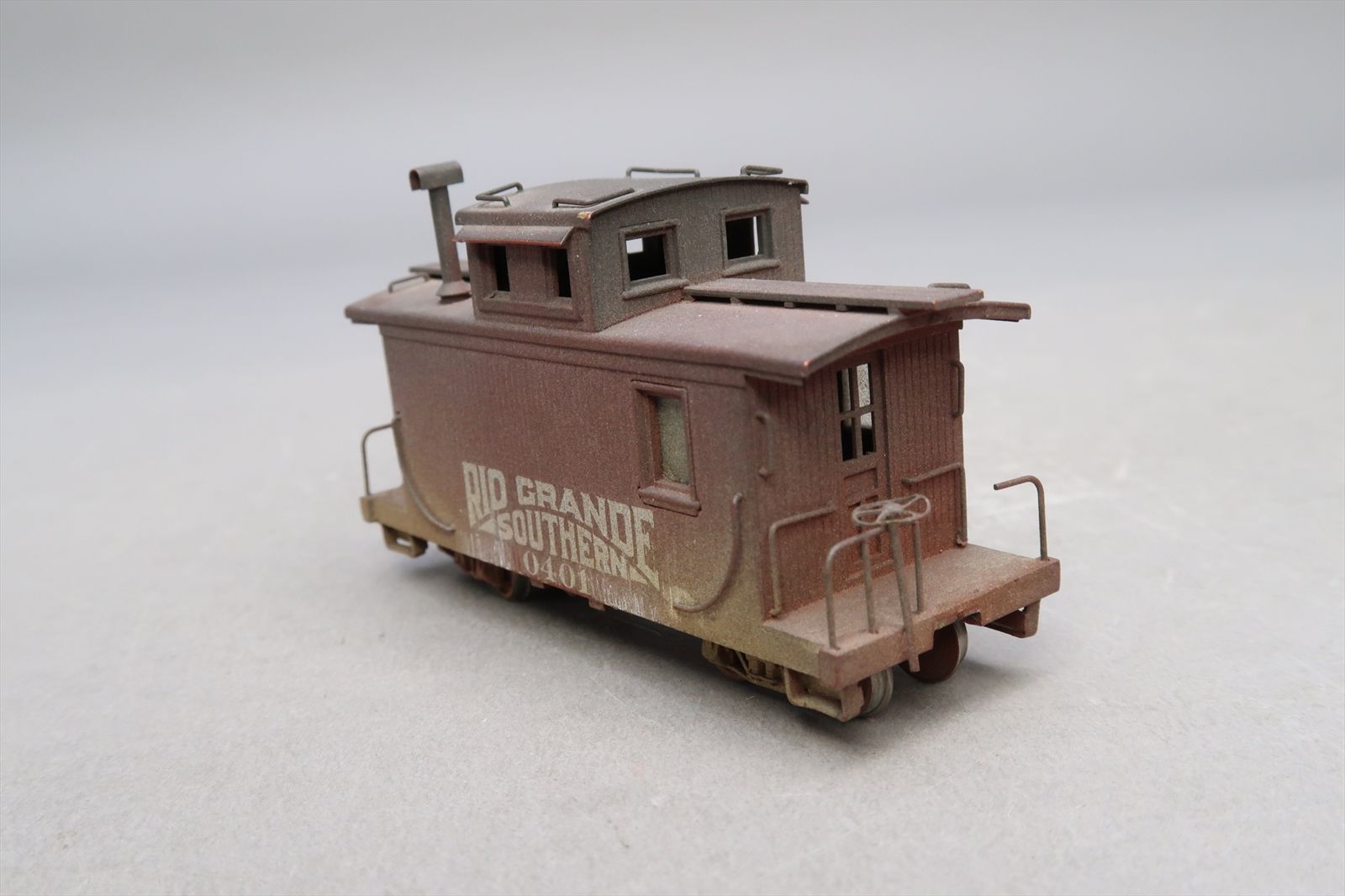 HOn3 Brass Model - PFM D&RGW as RGS Rio Grande Southern Short Caboose ...