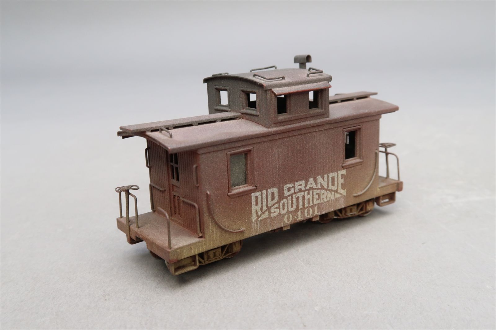 HOn3 Brass Model - PFM D&RGW as RGS Rio Grande Southern Short Caboose ...