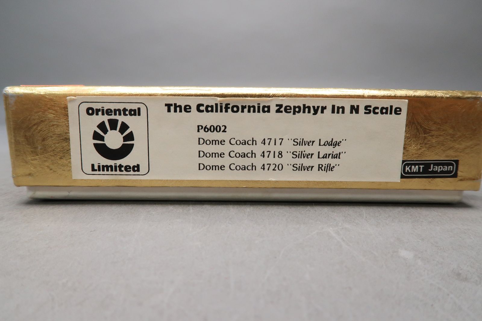 N Brass Model - Oriental P6002 CB&Q Burlington California Zephyr 3-Car ...