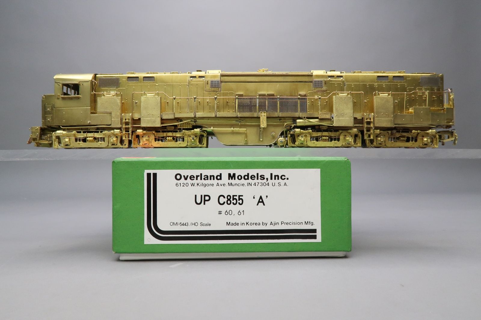 HO Brass Model - OMI 5443 UP Union Pacific C855 C855A #60 - 61 ...