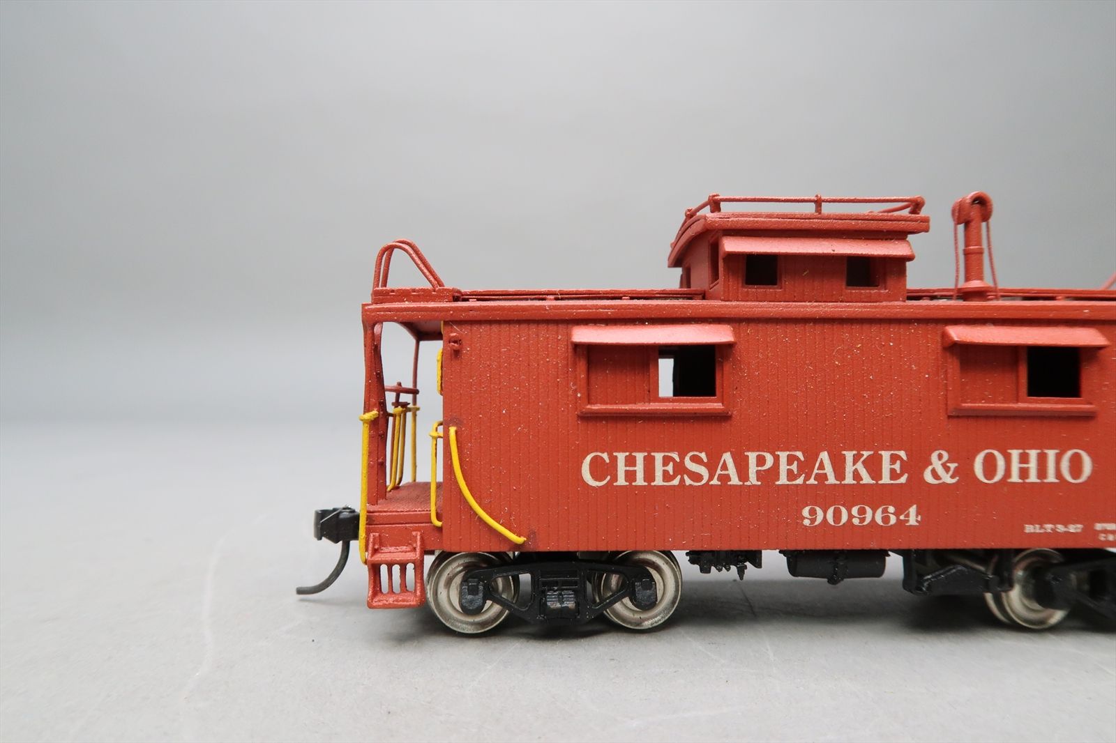 HO Brass Model - OMI 1103 C&O Chesapeake & Ohio Wood Caboose #90964 ...