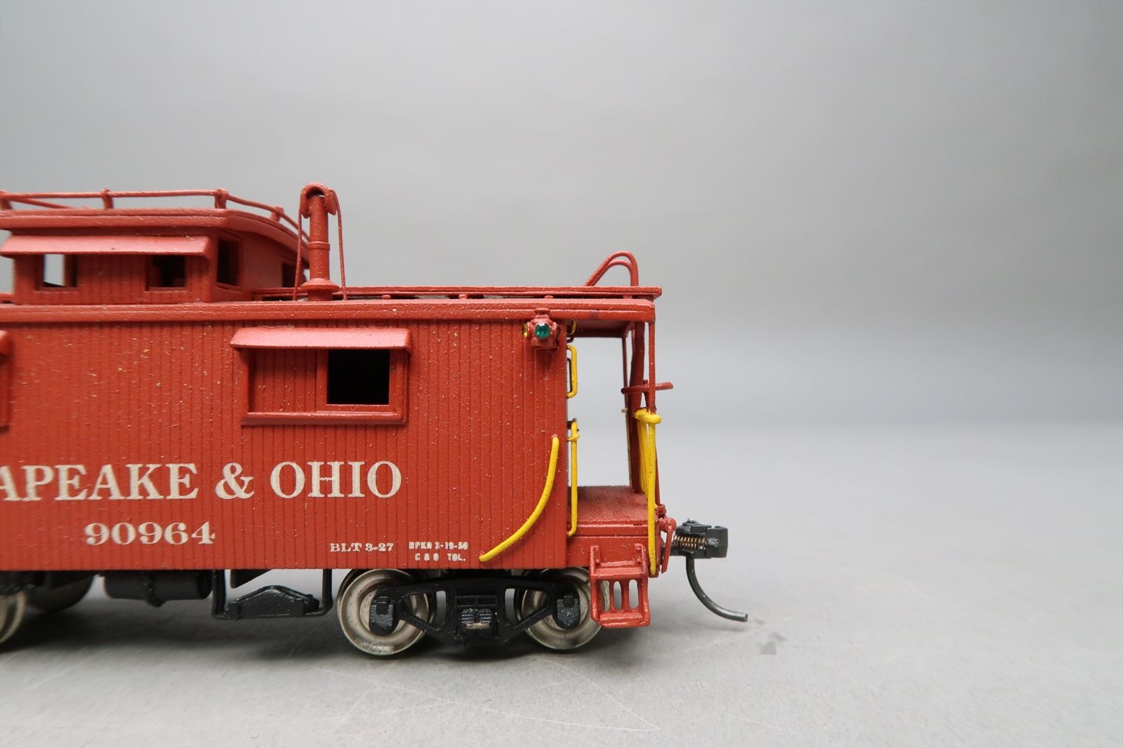 HO Brass Model - OMI 1103 C&O Chesapeake & Ohio Wood Caboose #90964 ...