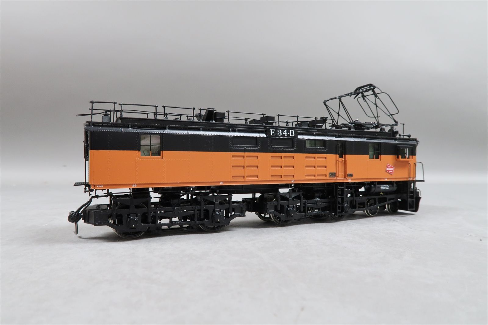 HO Brass Model - PSC 18570.3 Milwaukee Road EF-5 Boxcab Orange / Black ...
