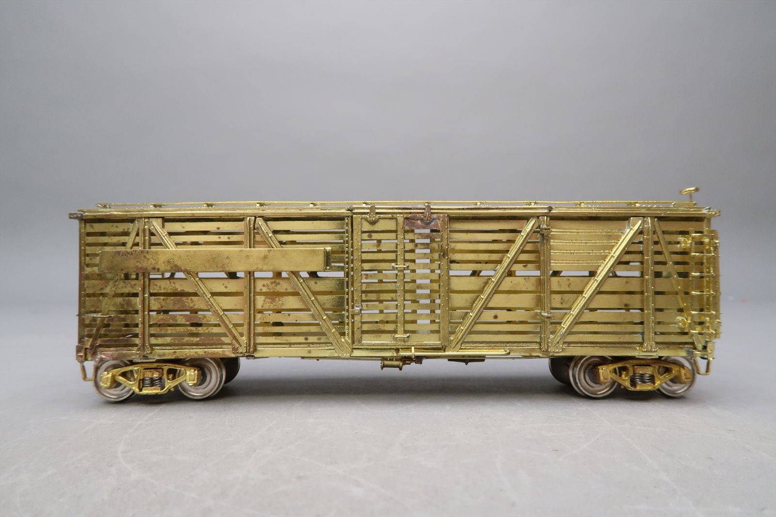 HO Brass Model - PSC 15600 PRR Pennsylvania K-8A Livestock Single Deck ...