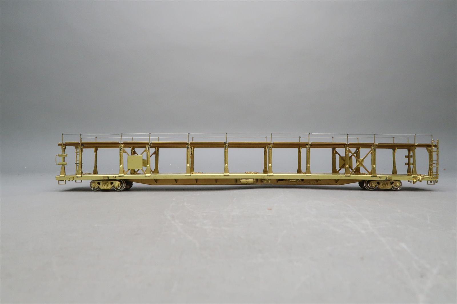 HO Brass Model - OMI 1354 Bi-Level Auto Rack Open Type - Unpainted ...