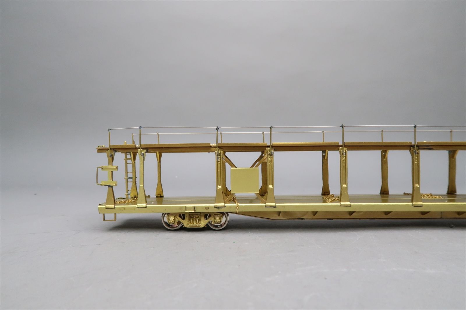 HO Brass Model - OMI 1354 Bi-Level Auto Rack Open Type - Unpainted ...