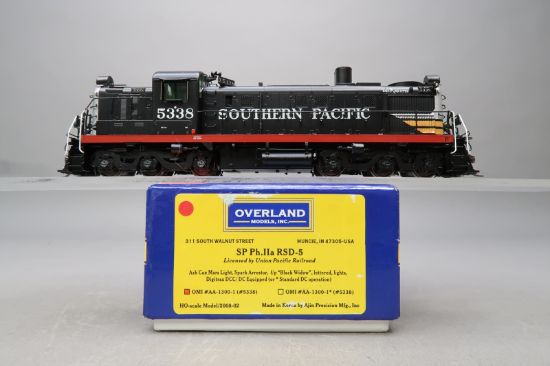 HO Brass Model - OMI AA-1300-1 SP Southern Pacific RSD-5 Black