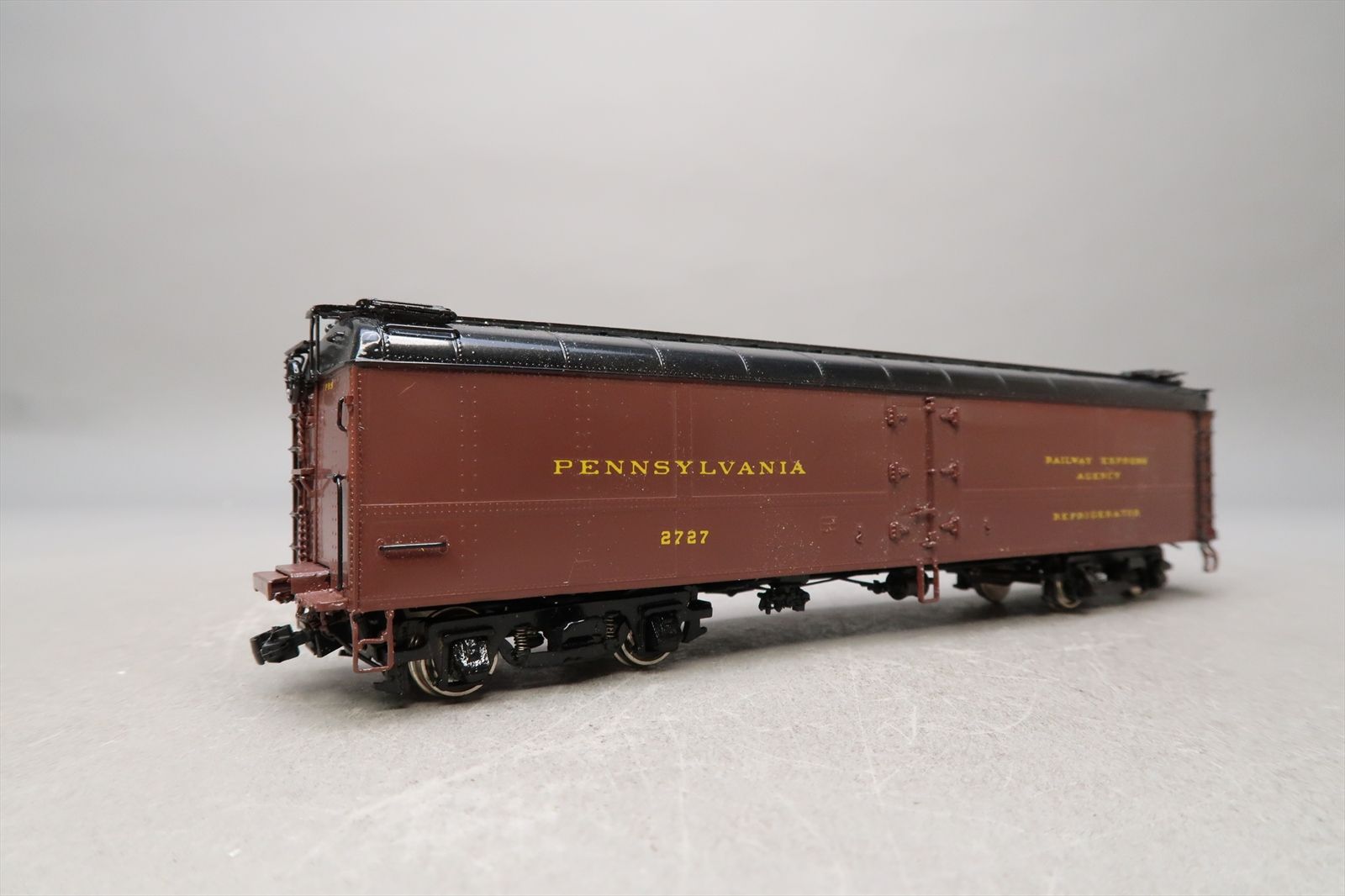 HO Brass Model - PSC 15702-1 PRR Pennsylvania R50B Express Reefer #2727 ...