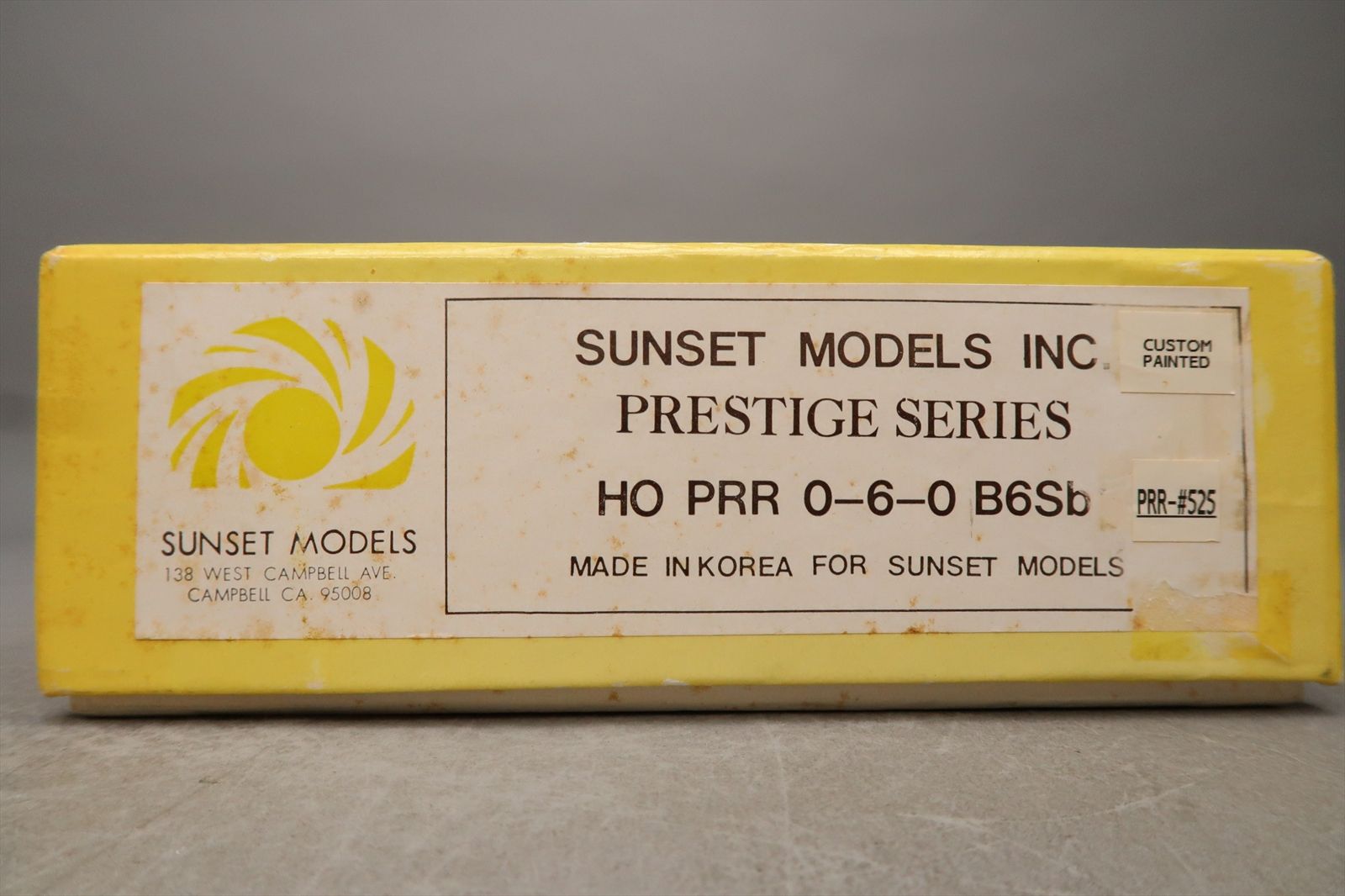 HO Brass Model - Sunset PRR Pennsylvania B6SB 0-6-0 - Custom - 1989 Run ...