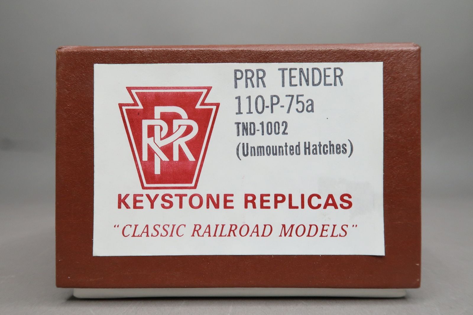 HO Brass Model - Keystone Replicas TND-1002 PRR Pennsylvania 110-P-75a ...