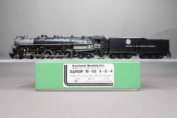 Denver & Rio Grande Steel Caboose 3 rails échelle O MTH | UK