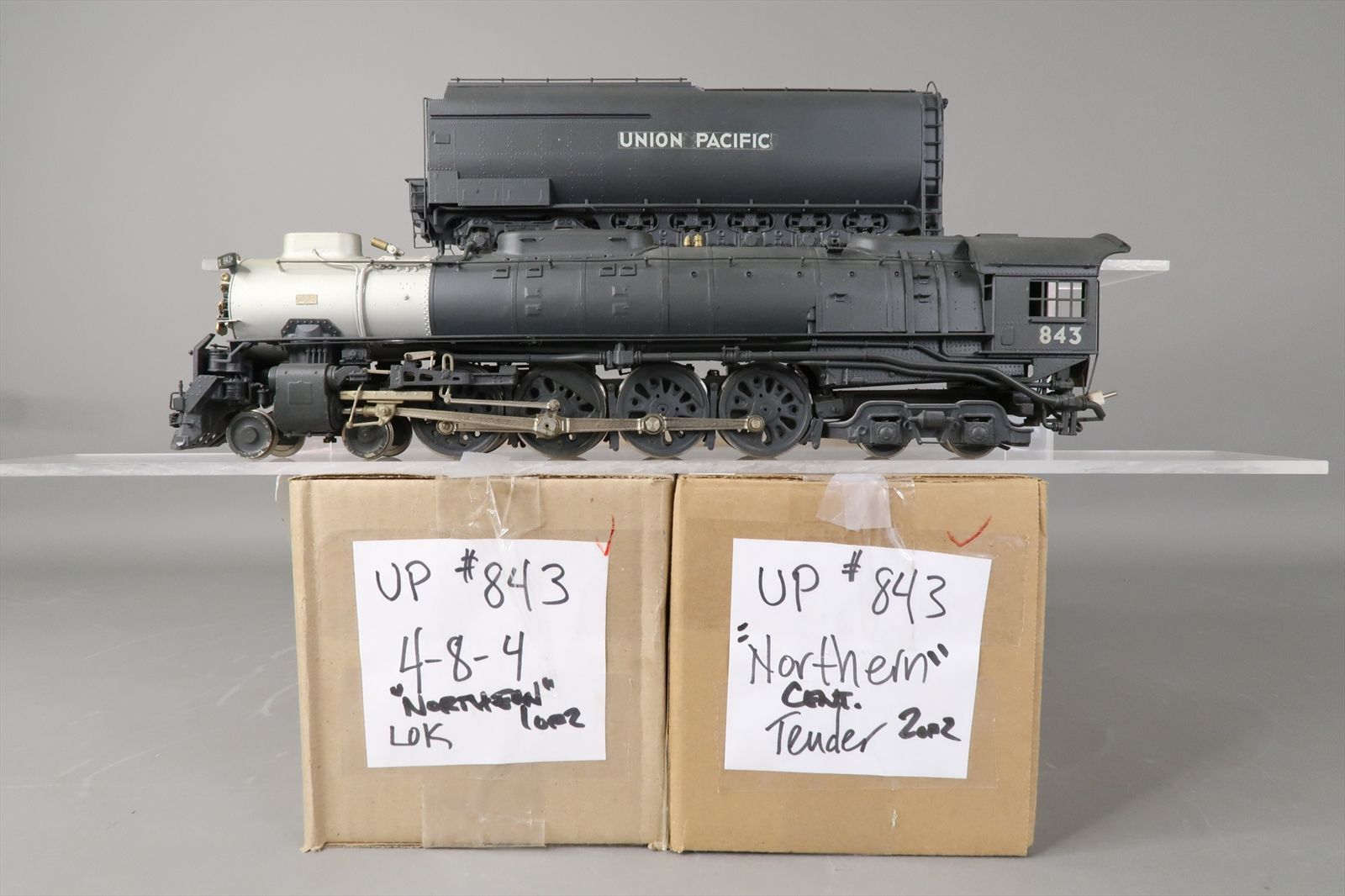 O Brass Model - USH UP Union Pacific FEF-3 4-8-4 Northern #843 - Custom ...