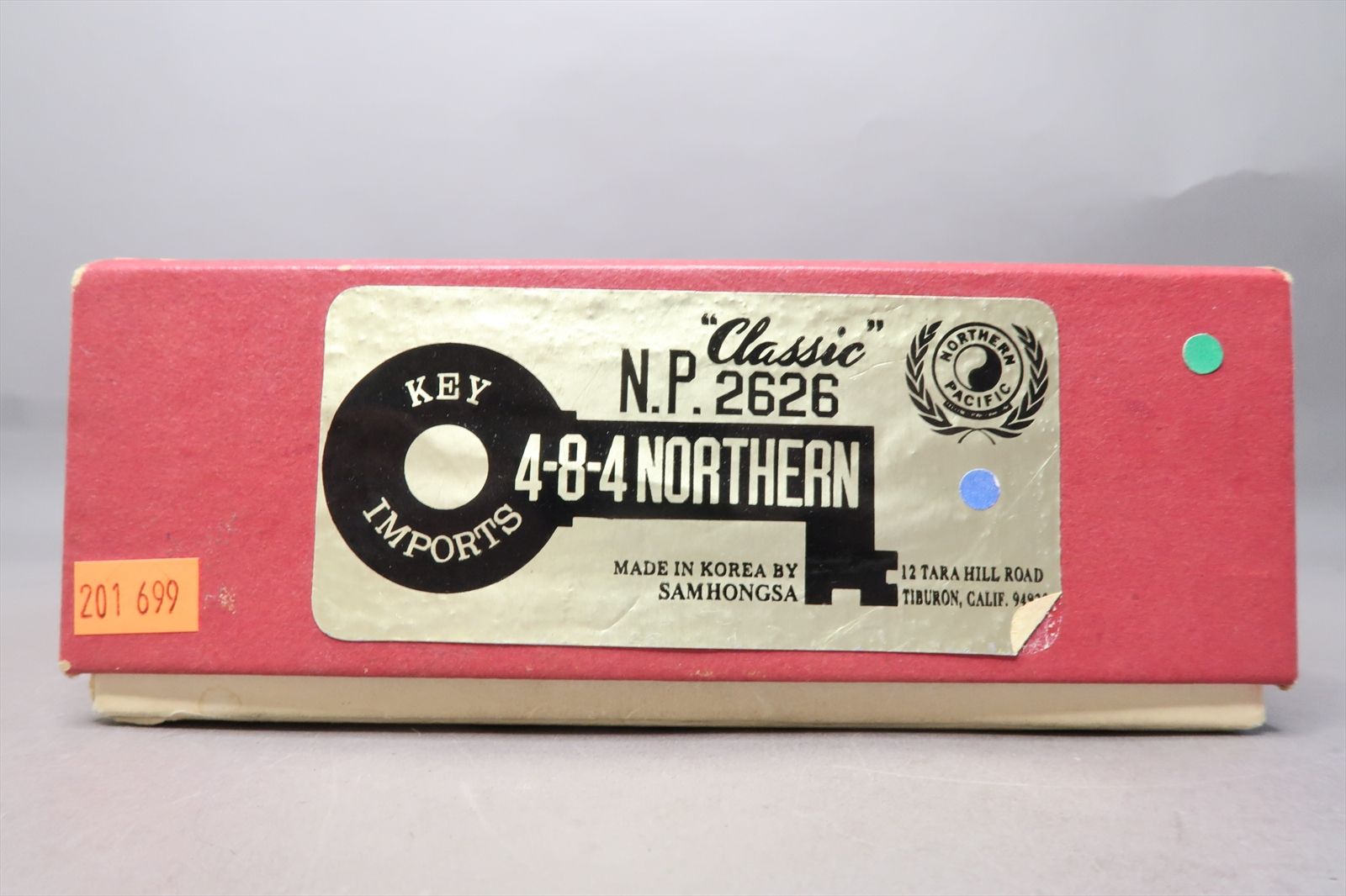 HO Brass Model - Key NP Northern Pacific 4-8-4 Northern #2626 ...